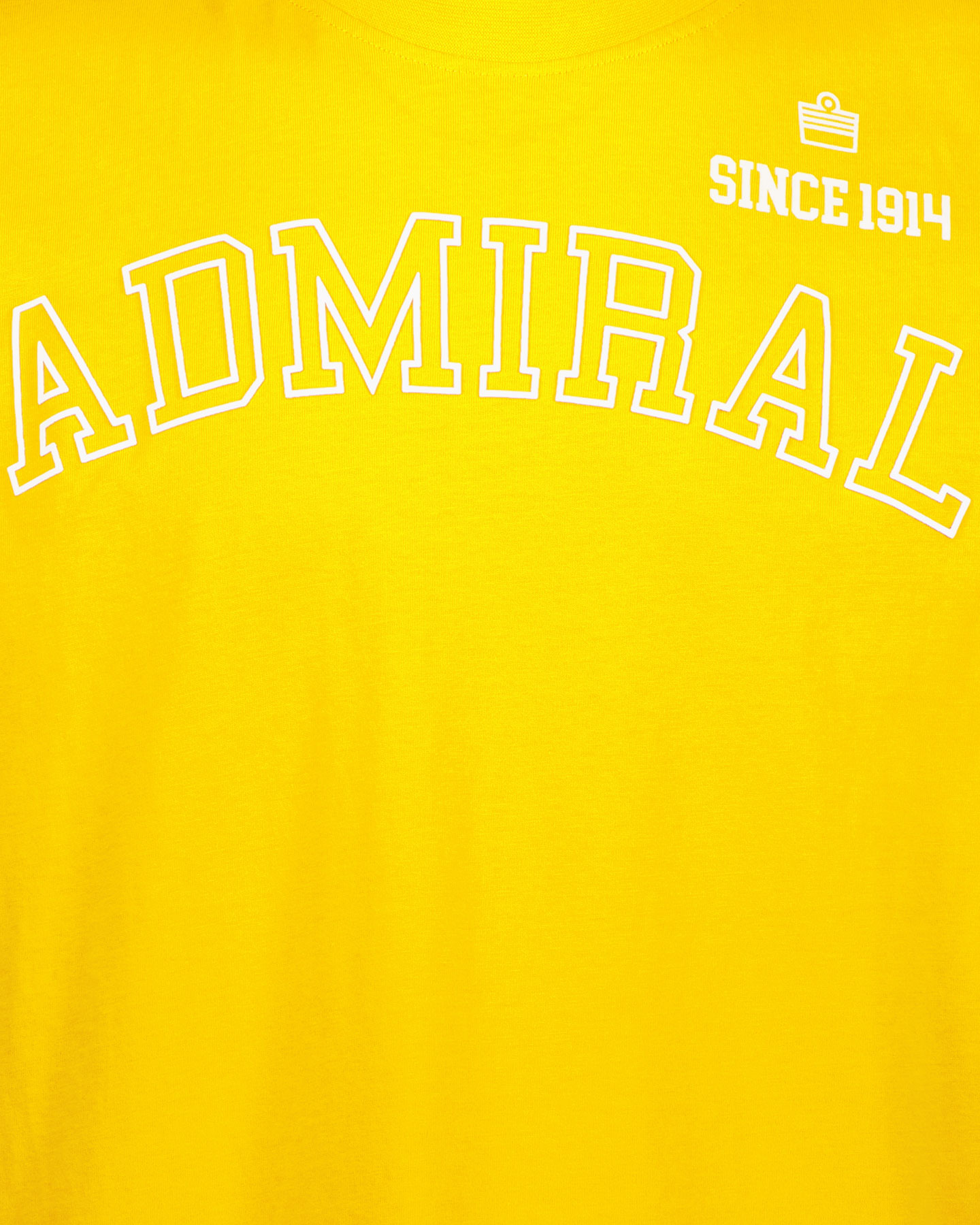 T-shirt ADMIRAL GRAPHIC LOGO M - Giallo - 2 | Cisalfa Sport
