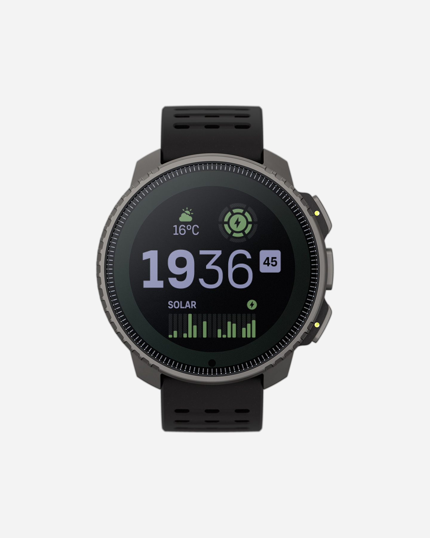 Suunto Vertical Titanium Solar - Orologio Multifunzione - Nero