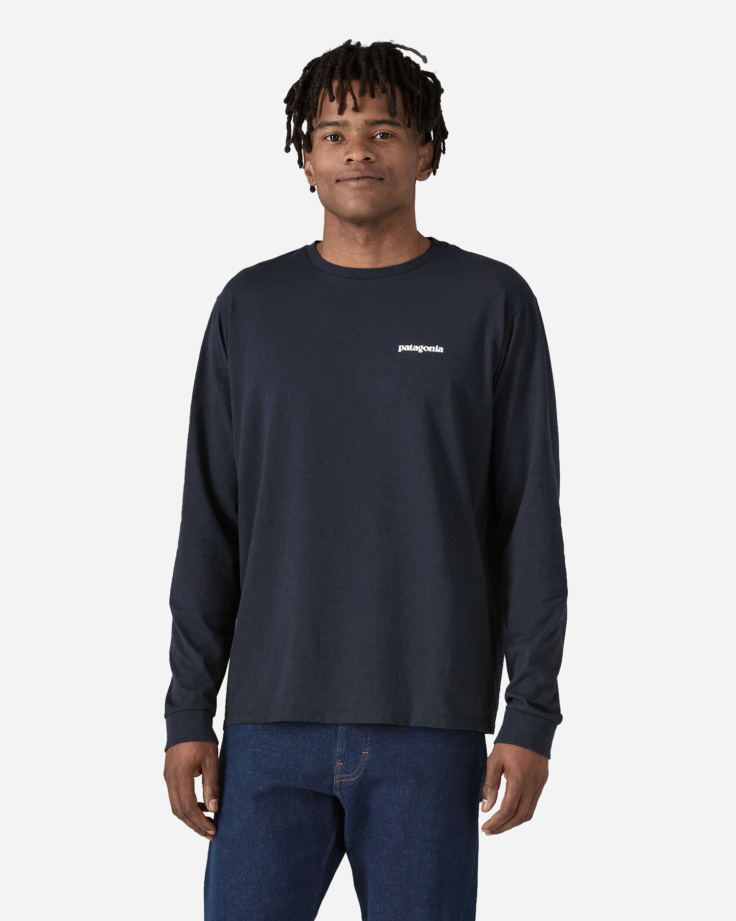 T-shirt PATAGONIA P-6 LOGO M - Blu Navy - 2 | Cisalfa Sport