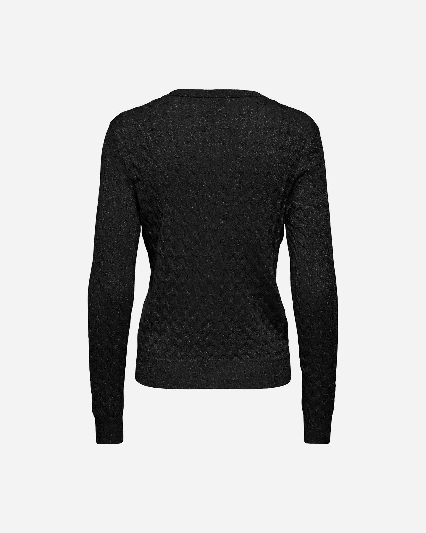 Cardigan ONLY VENICE GLITTER LUREX W - Nero - 1 | Cisalfa Sport