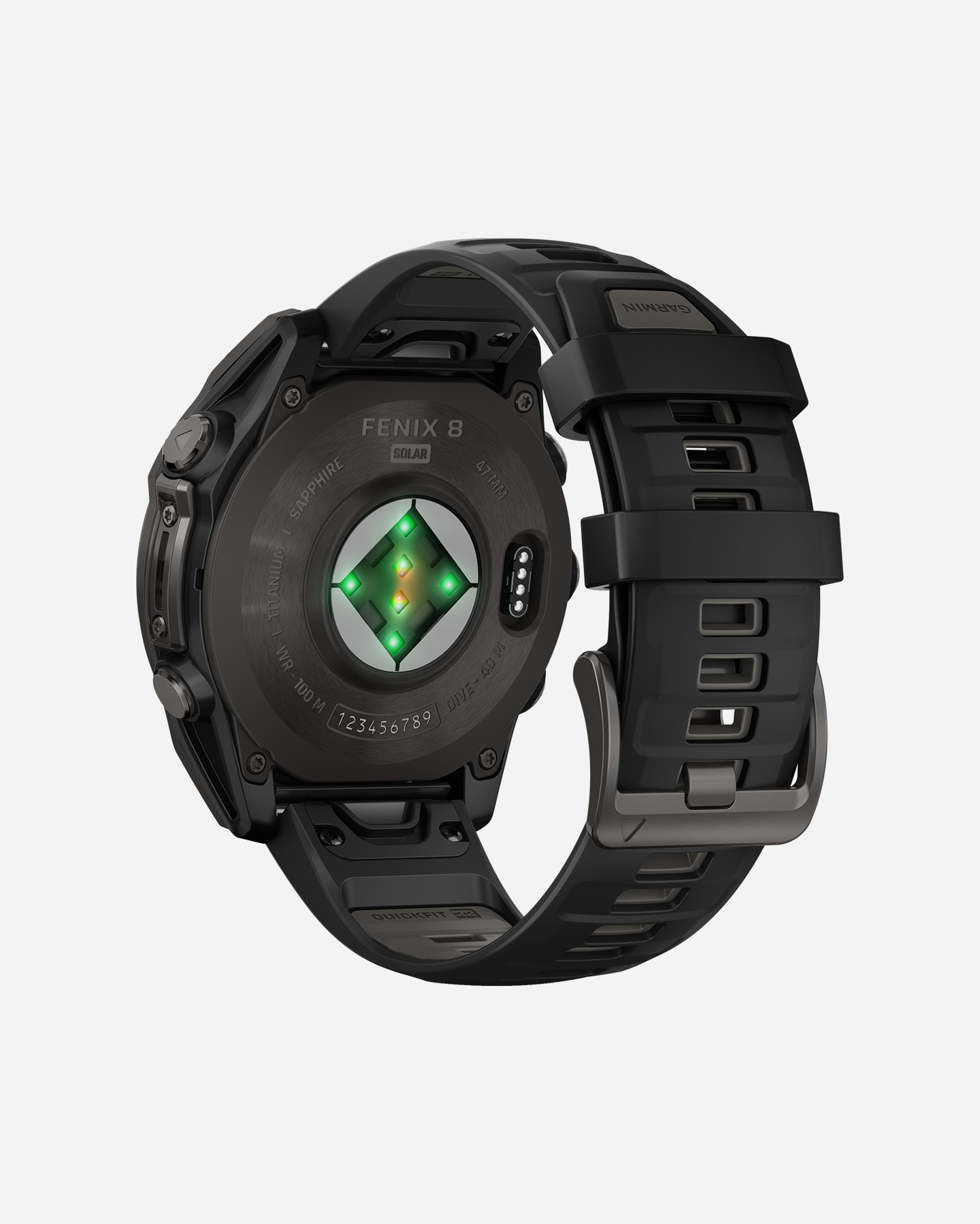 Orologio multifunzione GARMIN FENIX 8 SOLAR 47MM SAPPHIRE  - Color mix - 5 | Cisalfa Sport