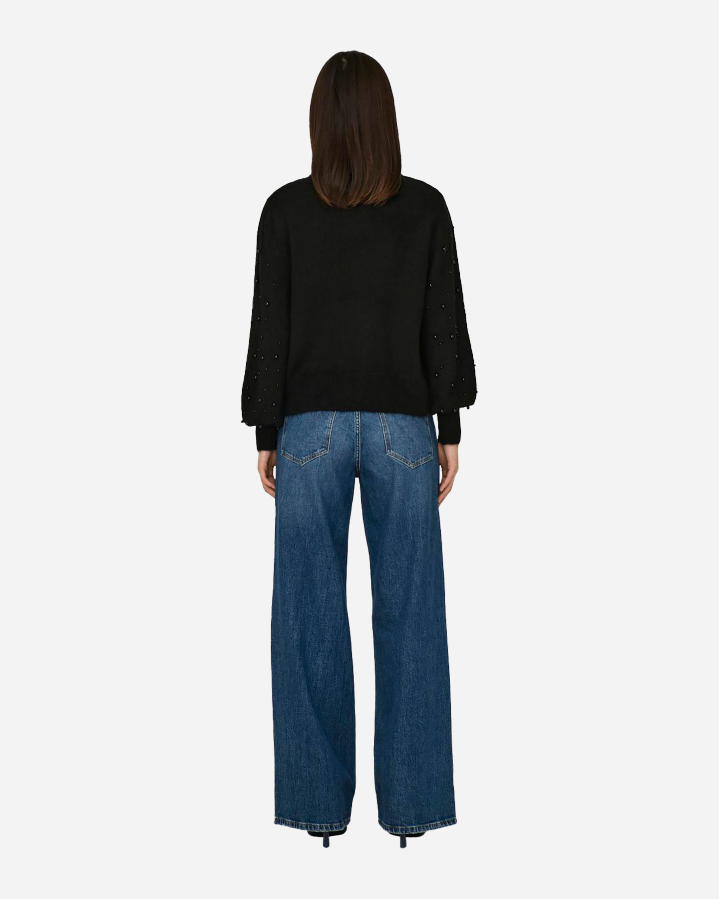 Maglione ONLY KINNE PERLE W - Nero - 4 | Cisalfa Sport