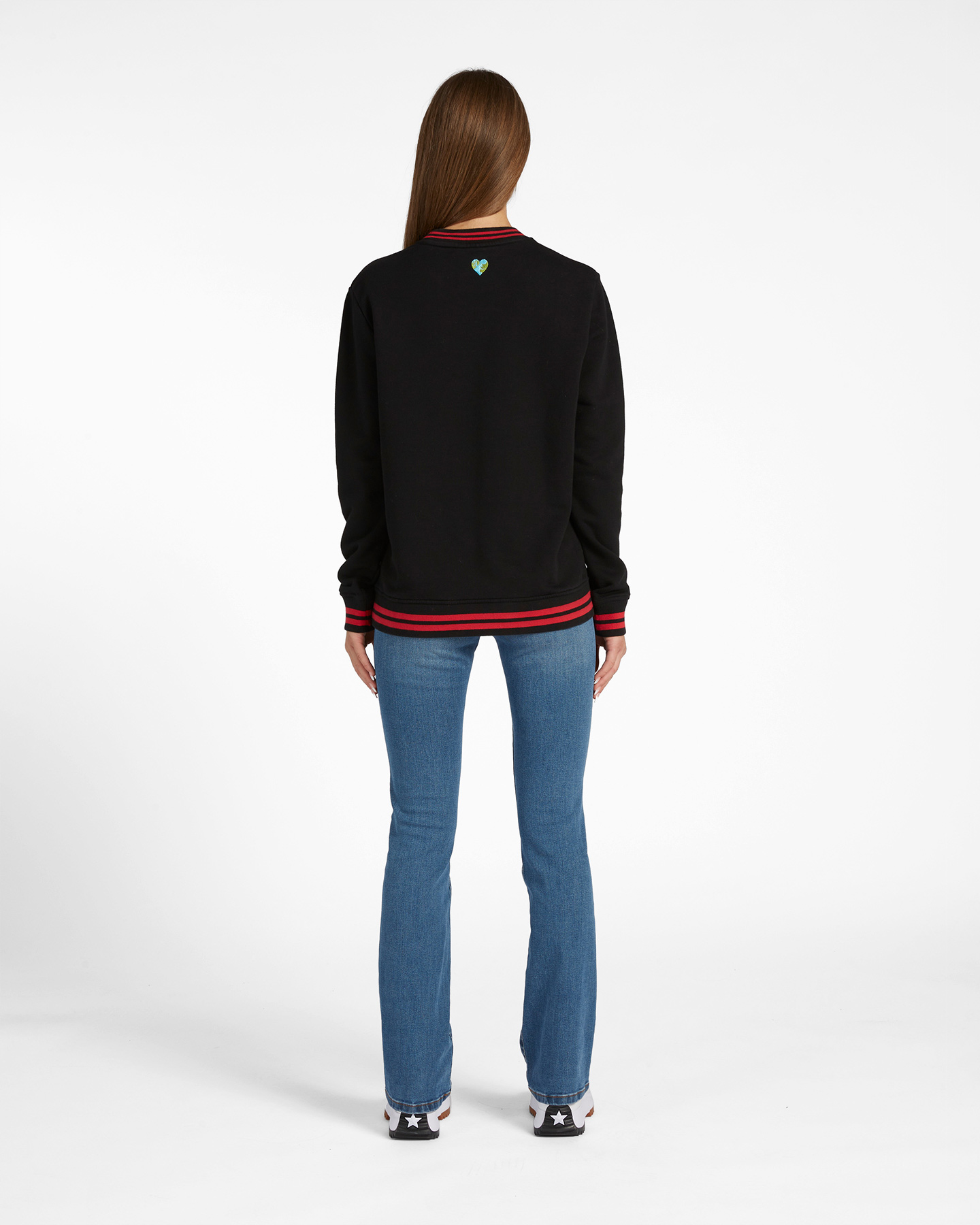 Felpa BEST COMPANY LOVERS W - Nero - 2 | Cisalfa Sport