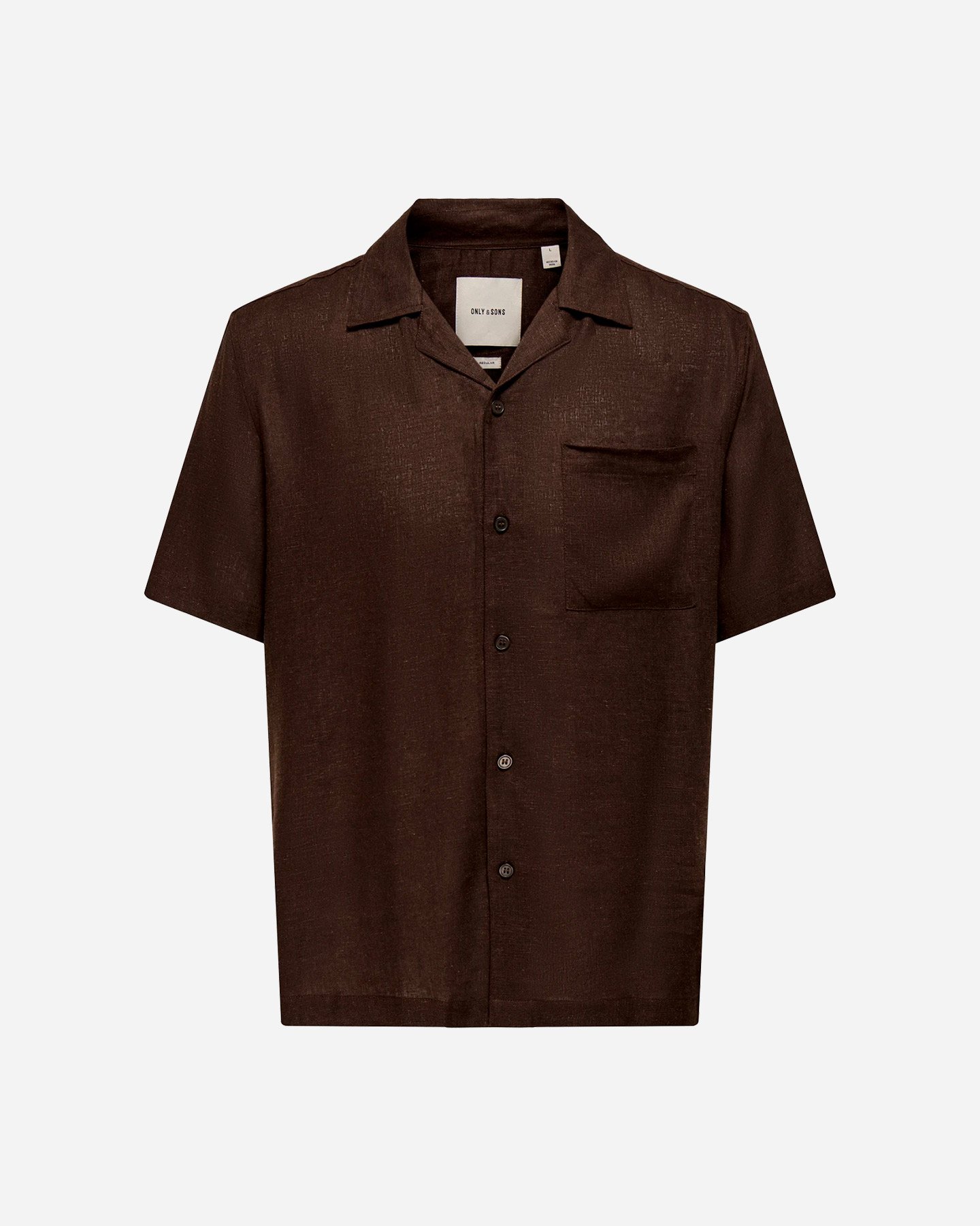Camicia ONLY & SONS LAURENCE M - Marrone - 0 | Cisalfa Sport