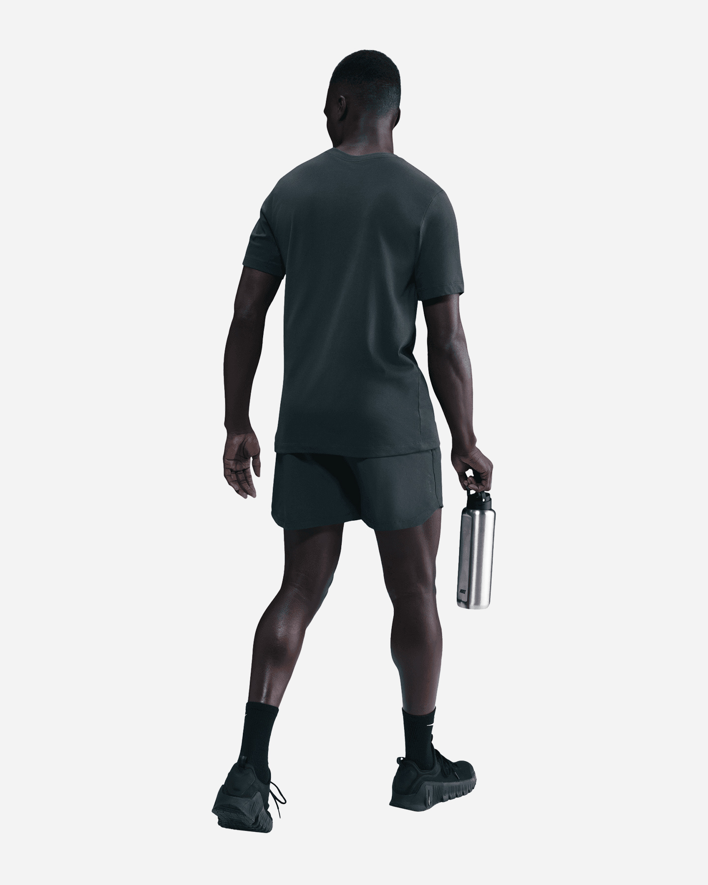 Pantalone training NIKE DRI FIT NK PRO 6IN M - Verde - 2 | Cisalfa Sport