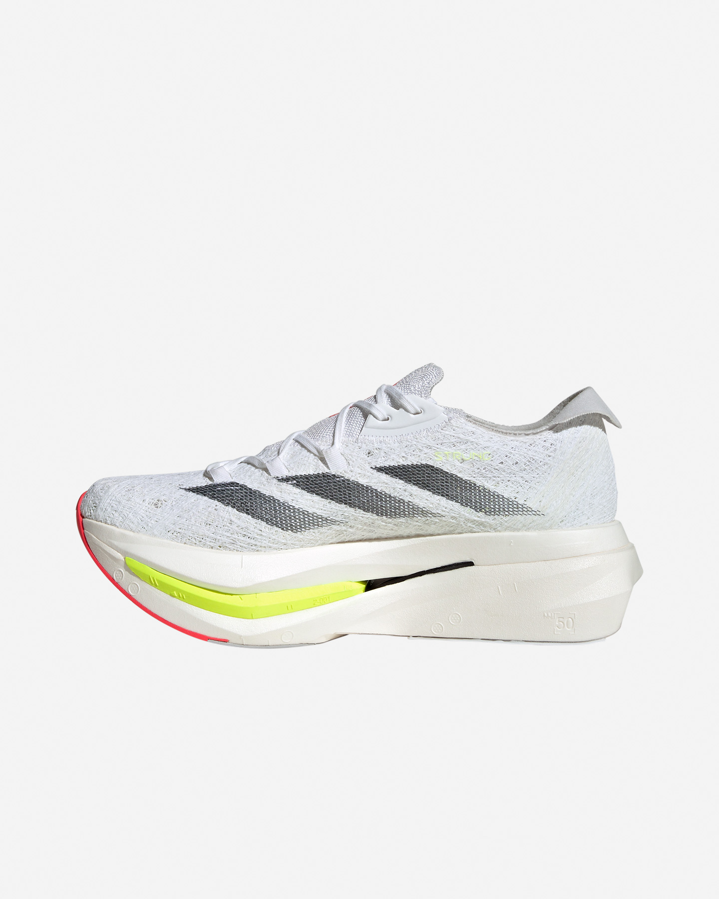 Scarpe running ADIDAS ADIZERO PRIME X 2 STRUNG M - Bianco - 3 | Cisalfa Sport
