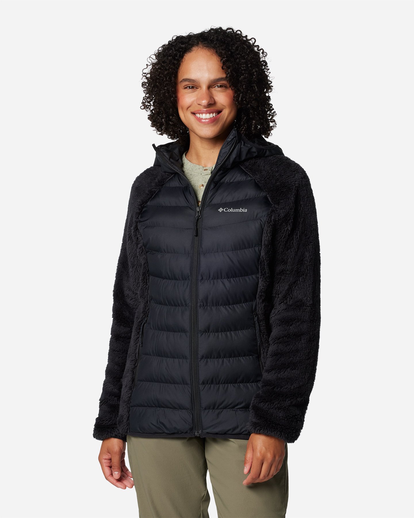 Giacca outdoor COLUMBIA POWDER LITE W - Nero - 0 | Cisalfa Sport