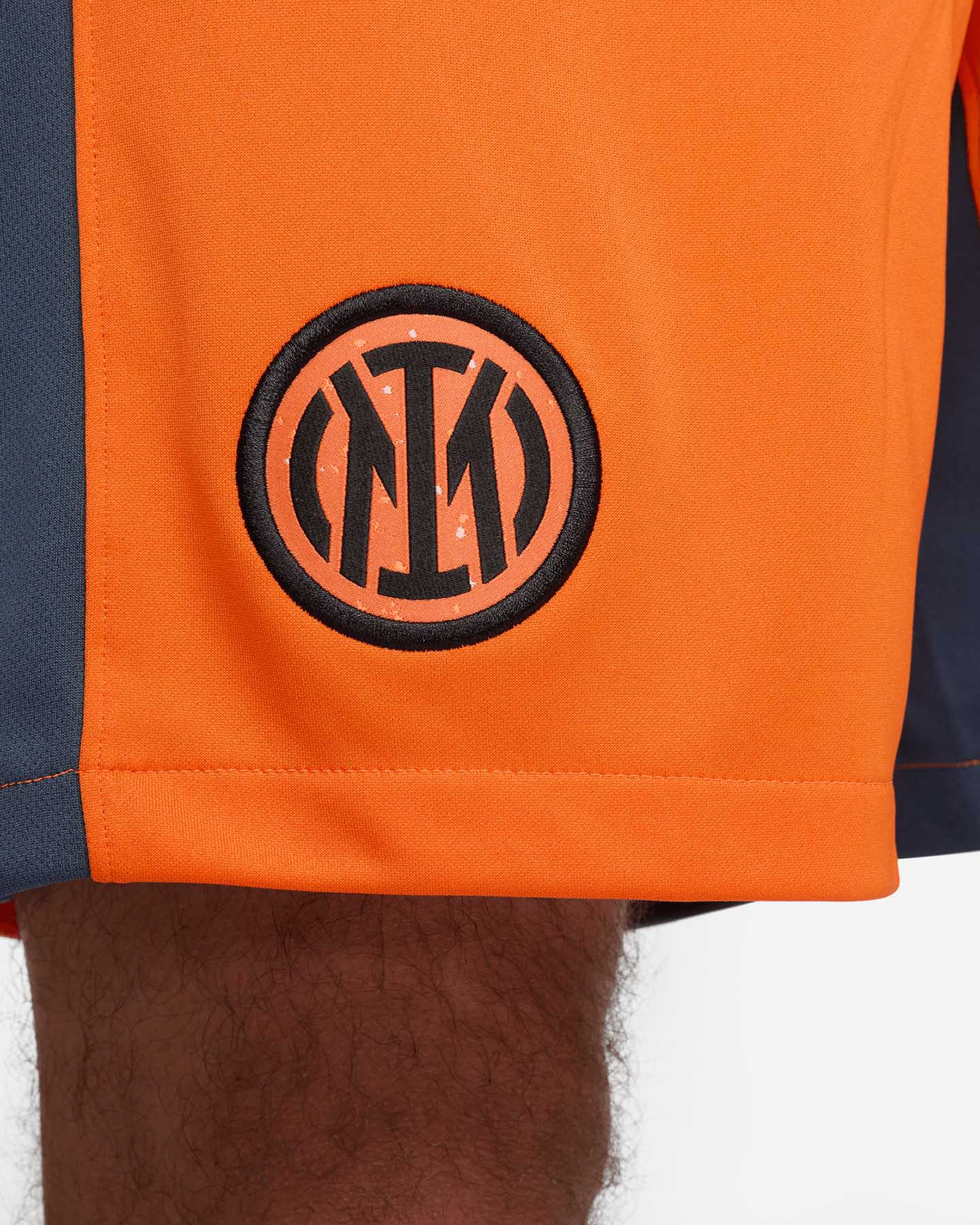 Pantaloncini calcio ufficiali NIKE DRI FIT INTER THIRD 23-24 M - Arancione - 5 | Cisalfa Sport