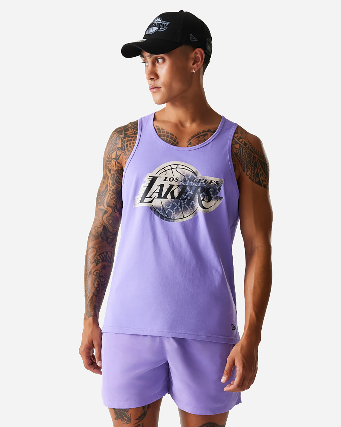 Canotta basket NEW ERA INFILL LAKERS M - Viola - 0 | Cisalfa Sport