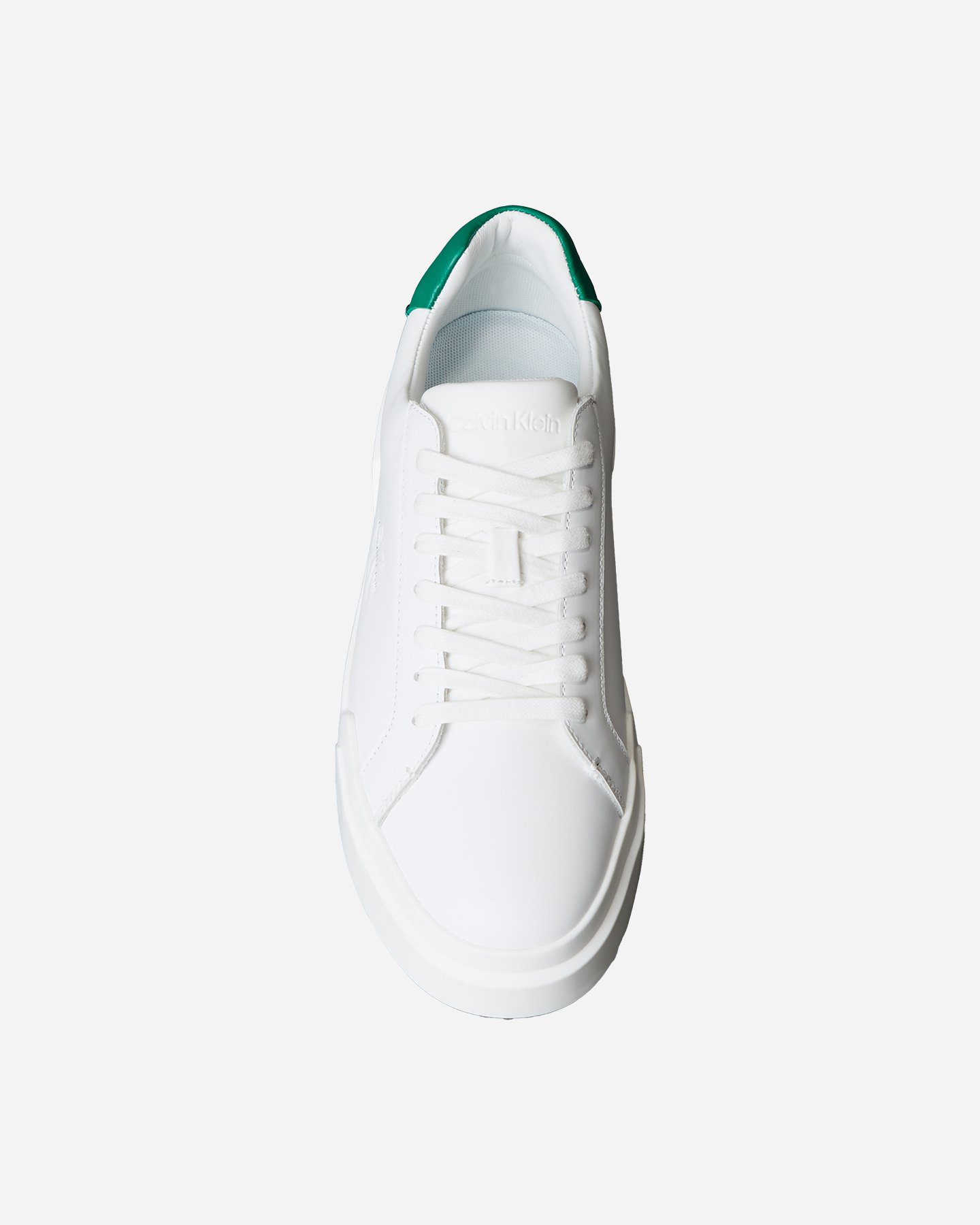 Scarpe sneakers CALVIN KLEIN JEANS CHUNKY CUPSOLE LACEUP LEATHER M - Bianco - 3 | Cisalfa Sport