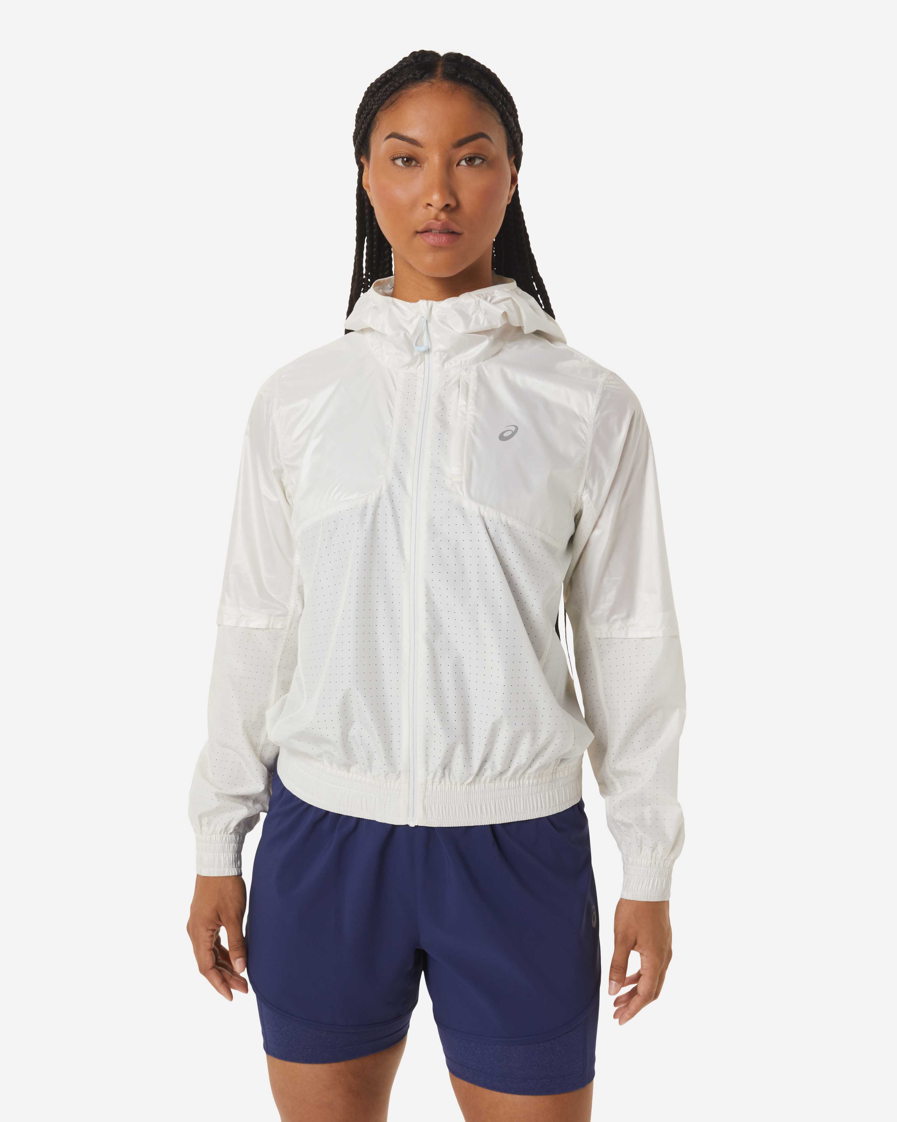 Giacca running ASICS NAGINO RUN W - Bianco - 0 | Cisalfa Sport