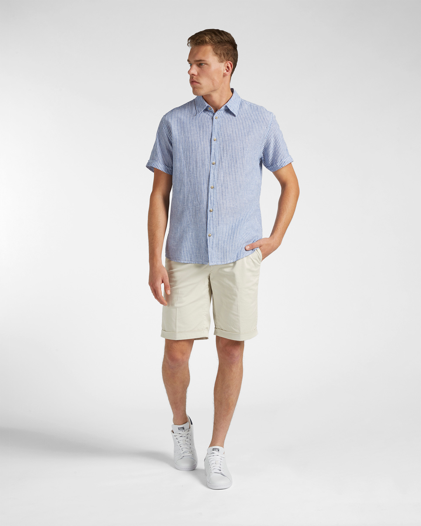 Camicia DACK'S LINEN COLLECTION M - Azzurro - 1 | Cisalfa Sport