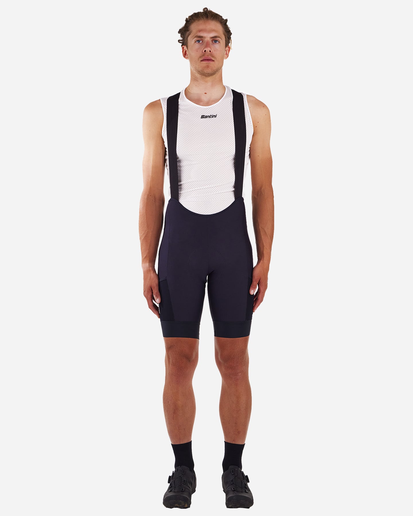 Salopette ciclismo SANTINI 3M GRAVEL M - Nero - 3 | Cisalfa Sport