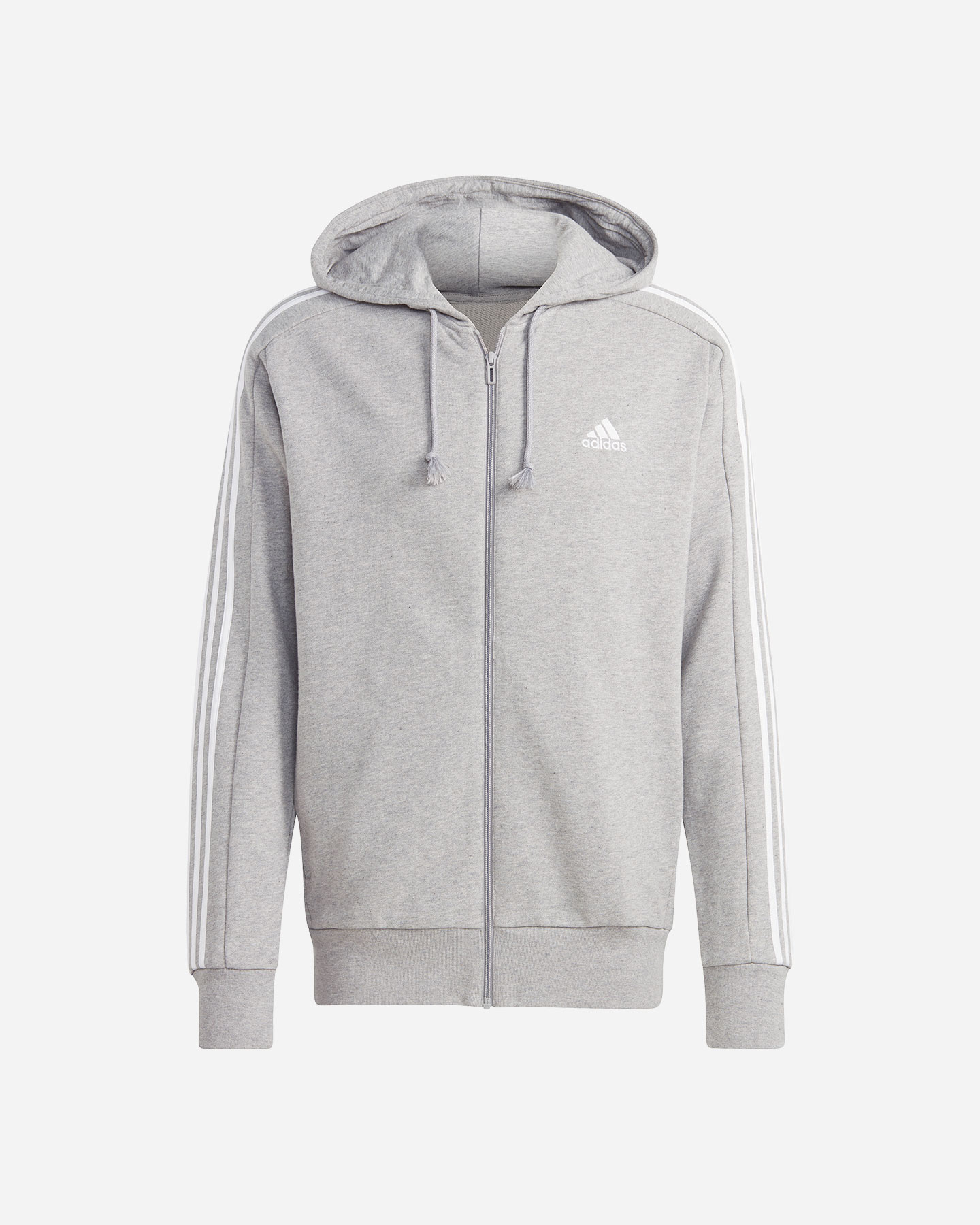 Felpa ADIDAS CORE 3STRIPES M - Grigio - 0 | Cisalfa Sport