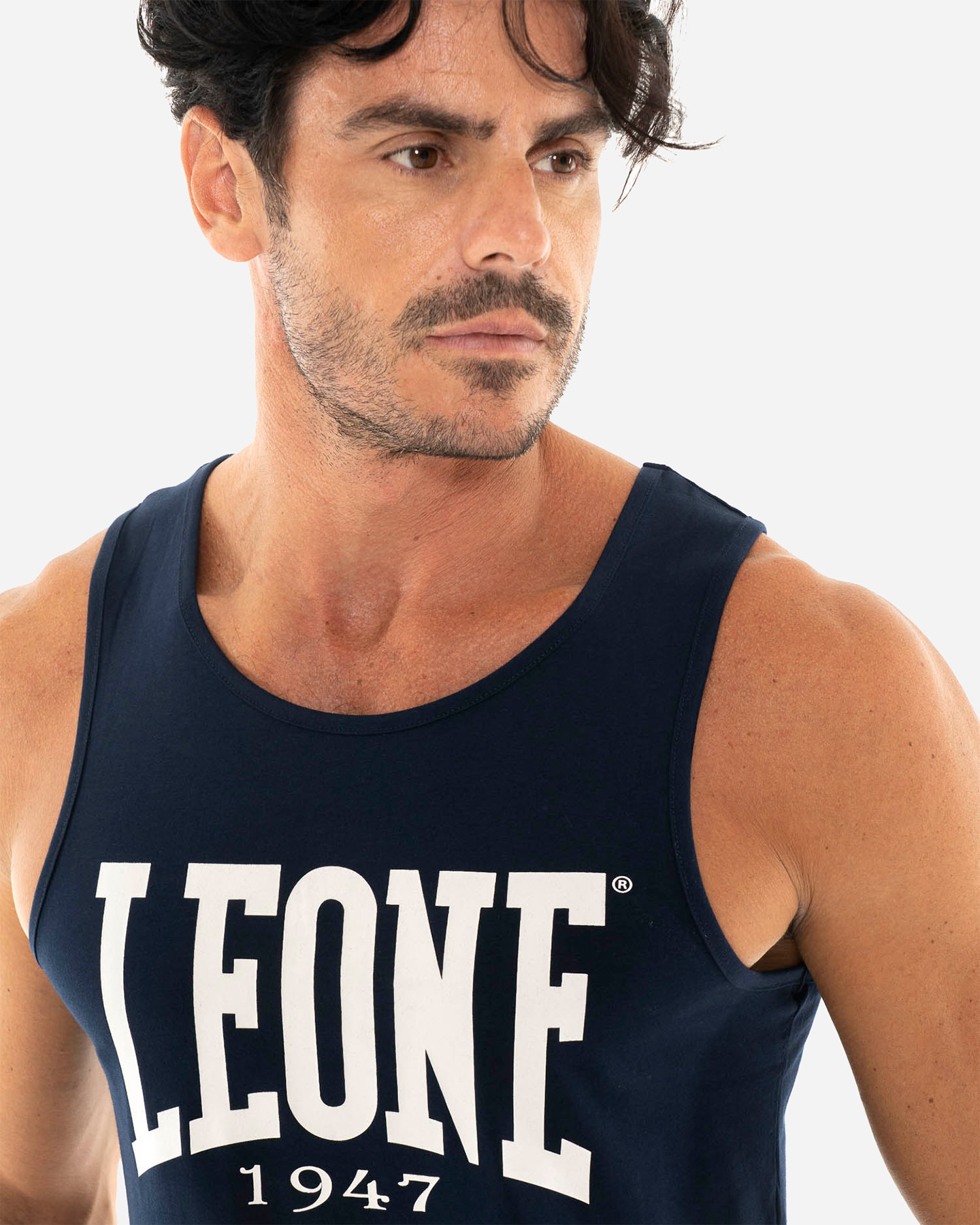 Canotta LEONE BIG LOGO M - Blu Navy - 3 | Cisalfa Sport
