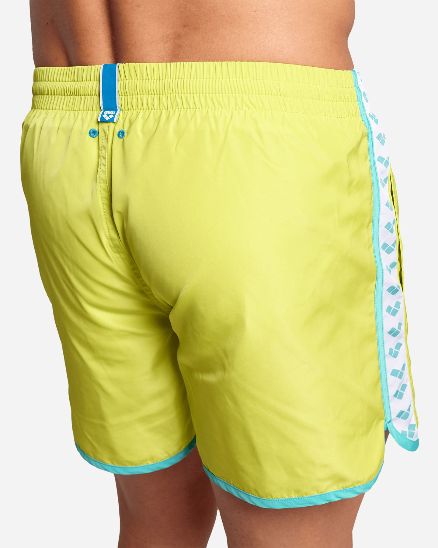 Boxer mare ARENA TEAM STRIPE M - Verde - 4 | Cisalfa Sport