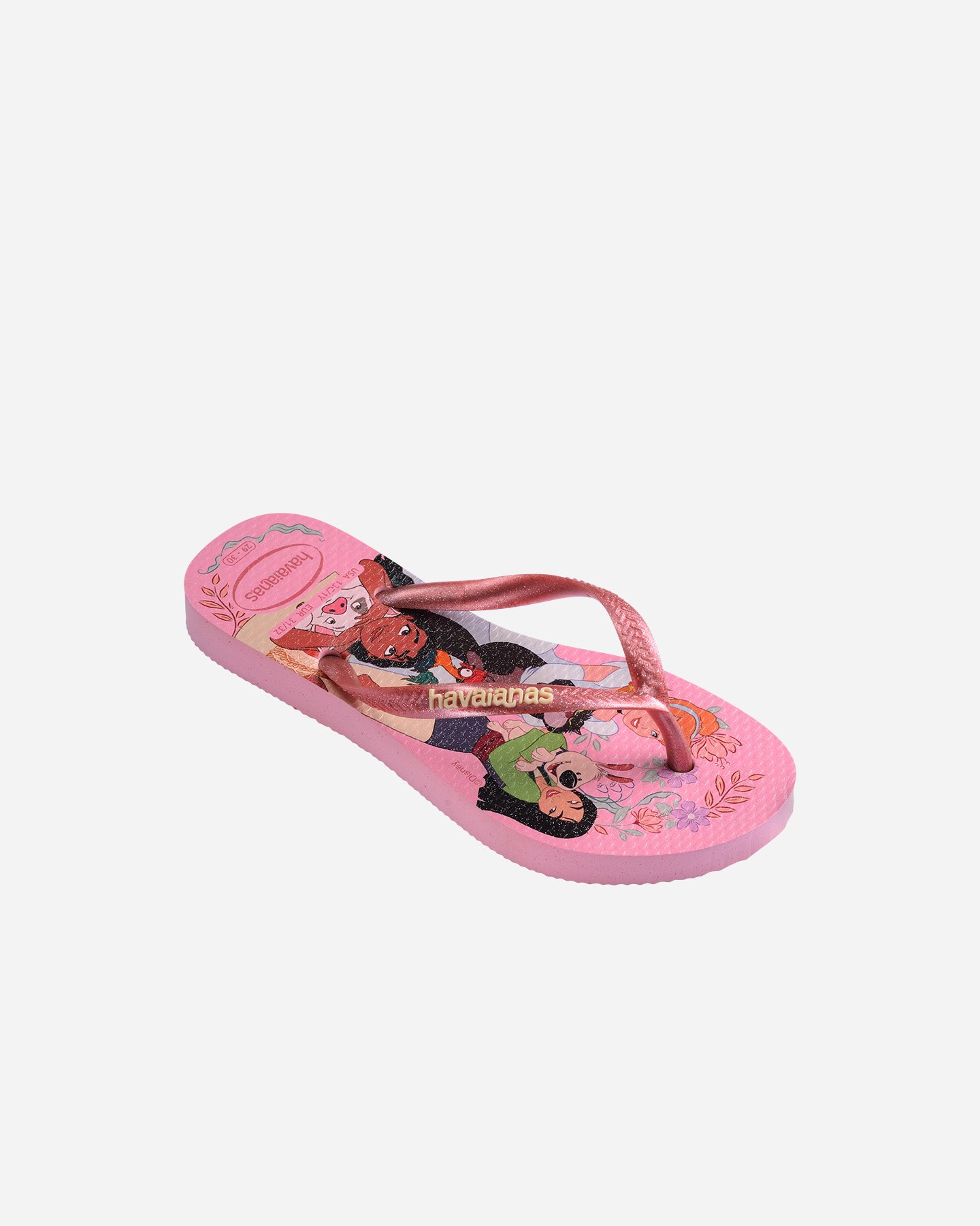 Infradito HAVAIANAS SLIM PRINCESS JR - Rosa - 2 | Cisalfa Sport
