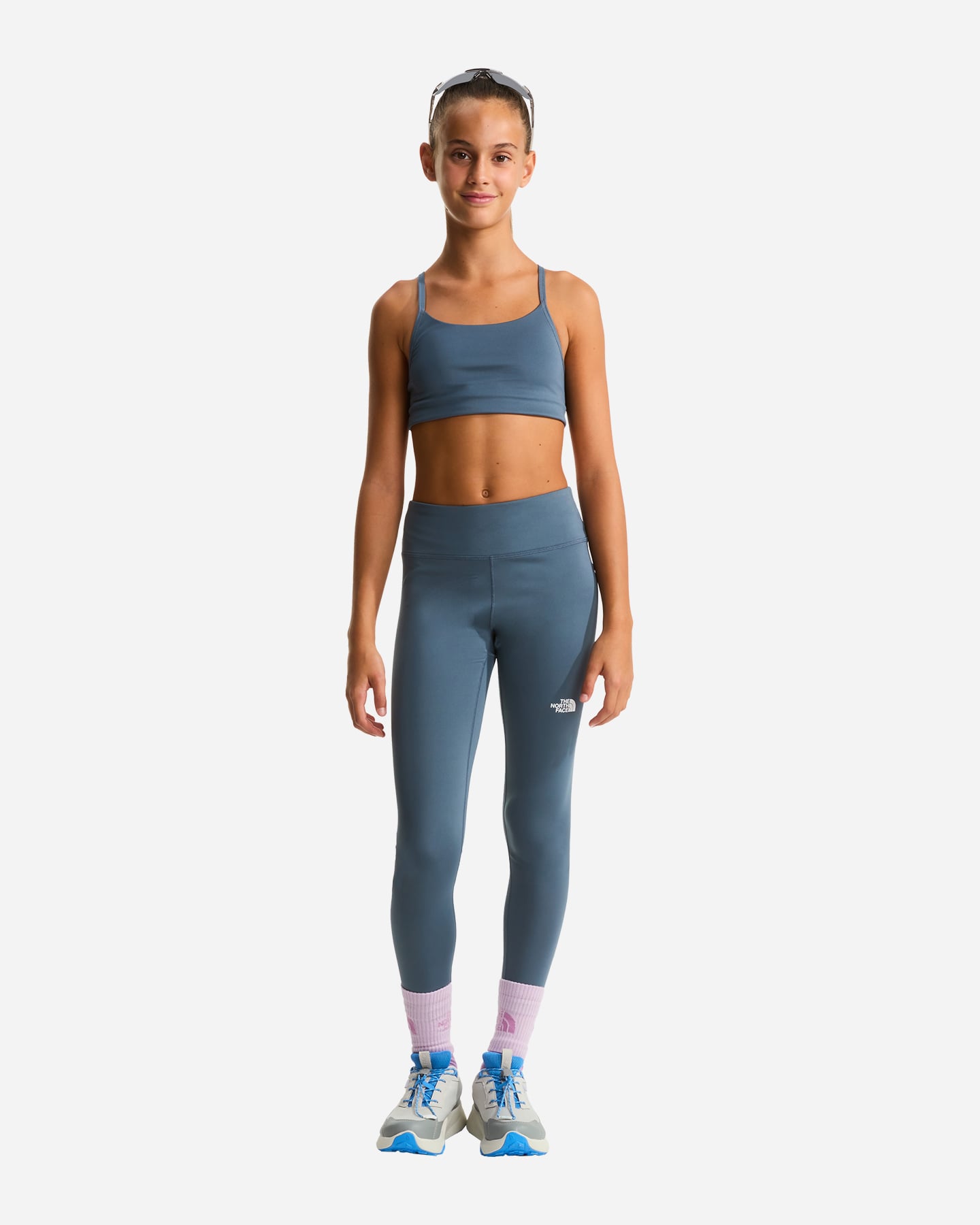 Leggings THE NORTH FACE FLASHDRY JR - Blu - 5 | Cisalfa Sport