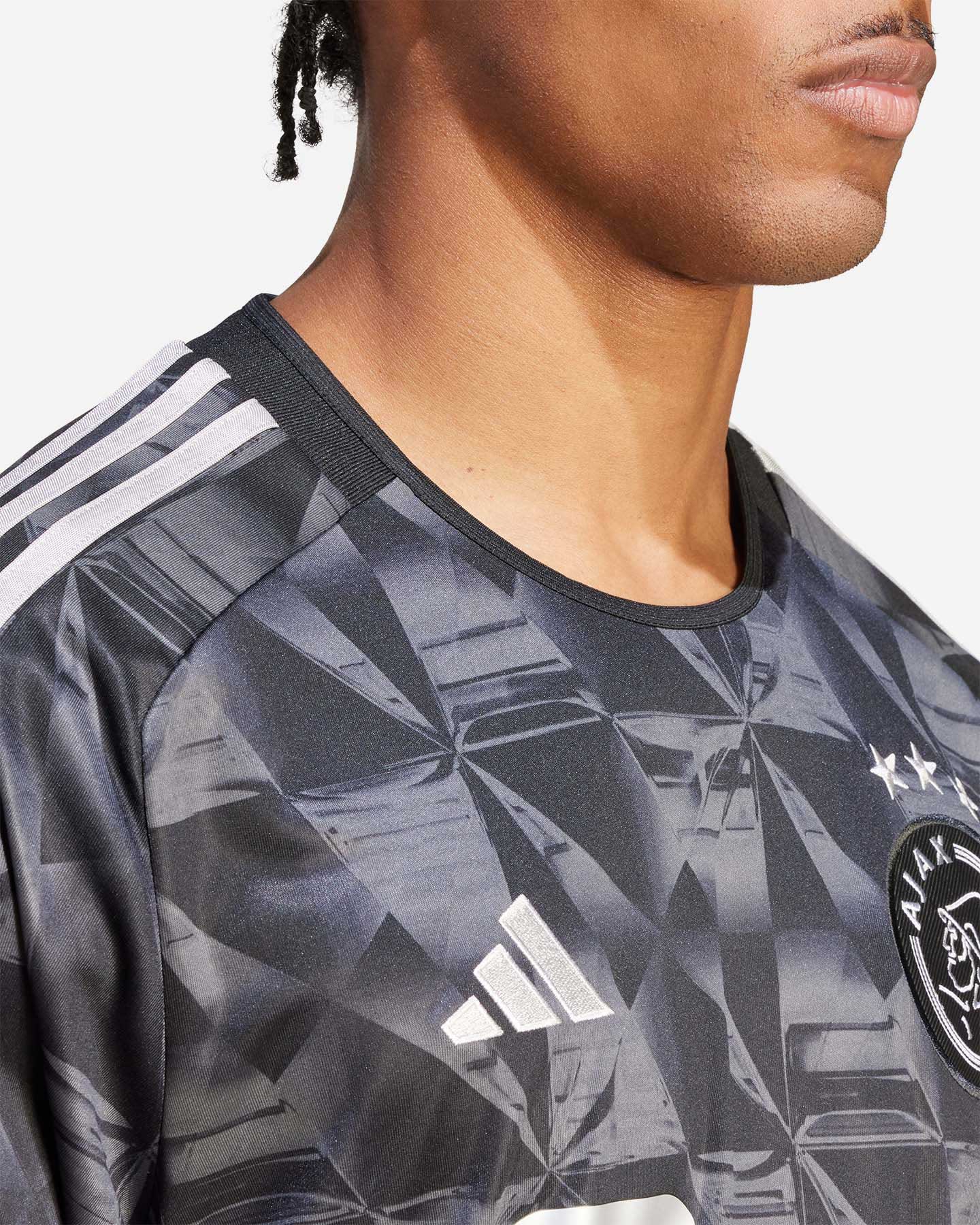 Maglia calcio ufficiale ADIDAS AJAX 3RD 23-24 M - Nero - 4 | Cisalfa Sport