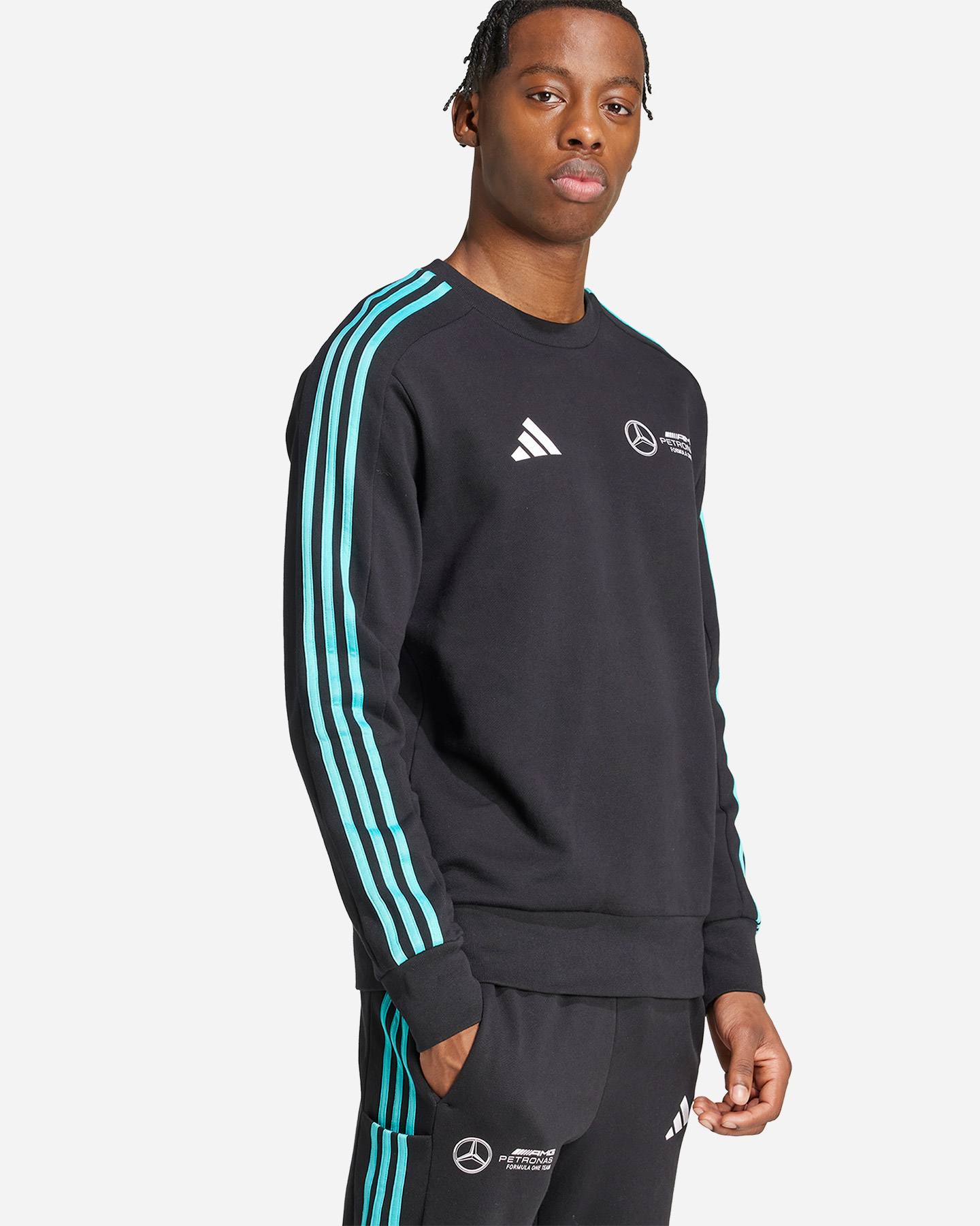 Fanwear ADIDAS MERCEDES DNA M - Nero - 3 | Cisalfa Sport