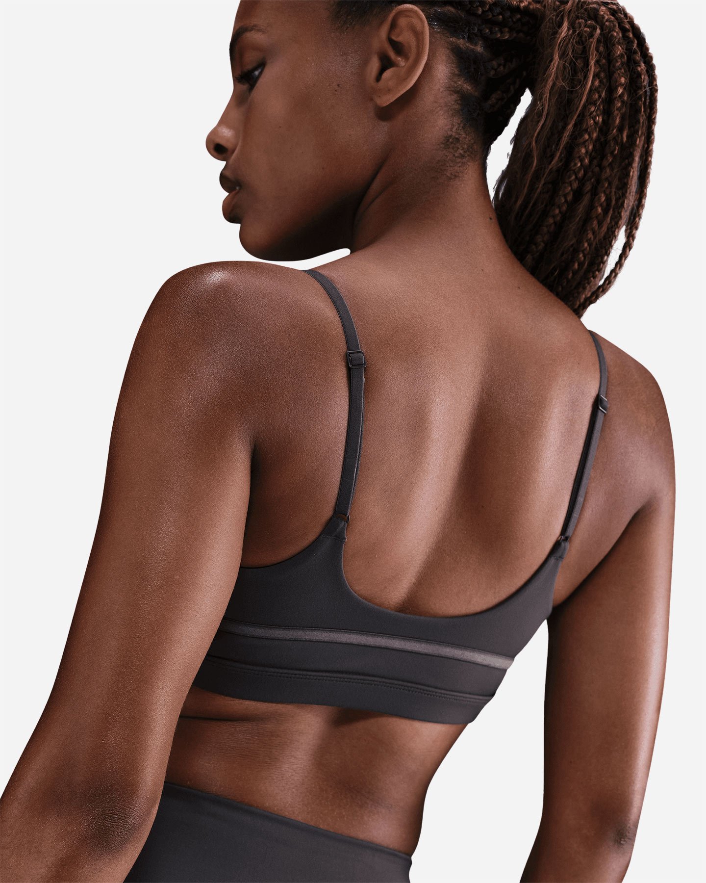 Bra training NIKE ONE W - Grigio - 5 | Cisalfa Sport
