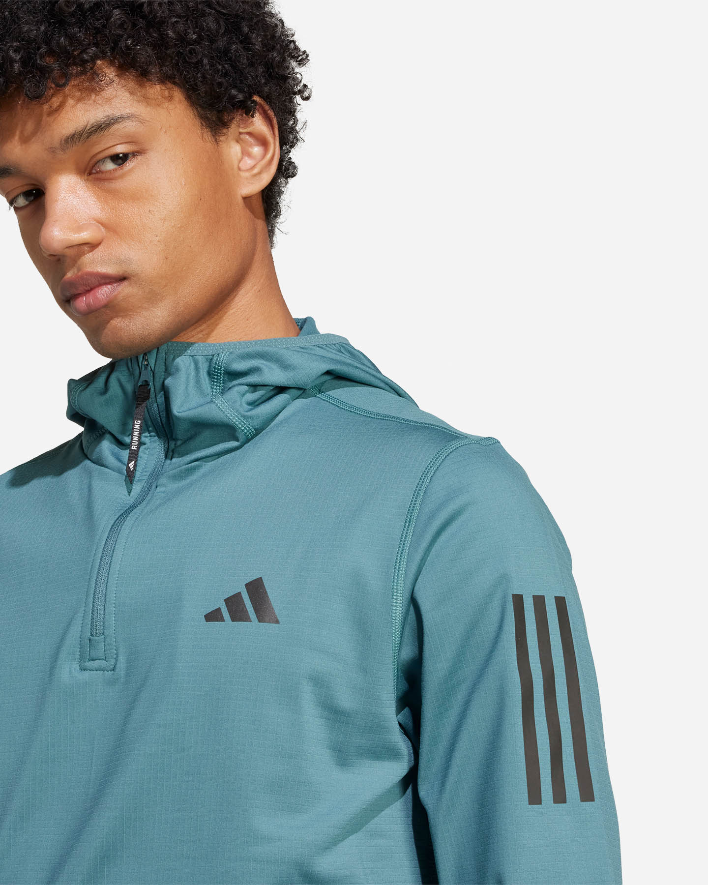 Maglia running ADIDAS OTR B WIN M - Verde - 4 | Cisalfa Sport