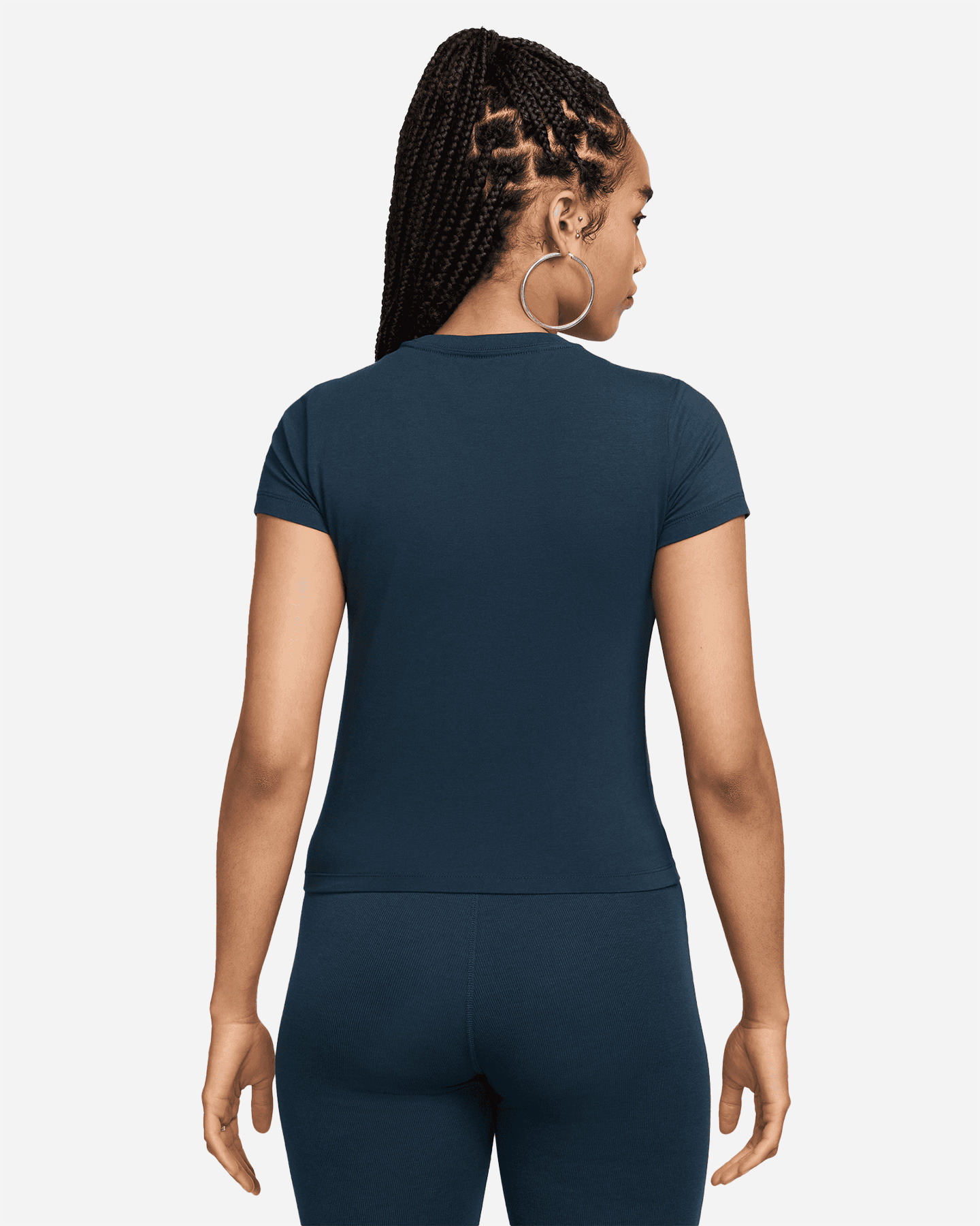 T-shirt NIKE CROP CHILL W - Blu - 1 | Cisalfa Sport