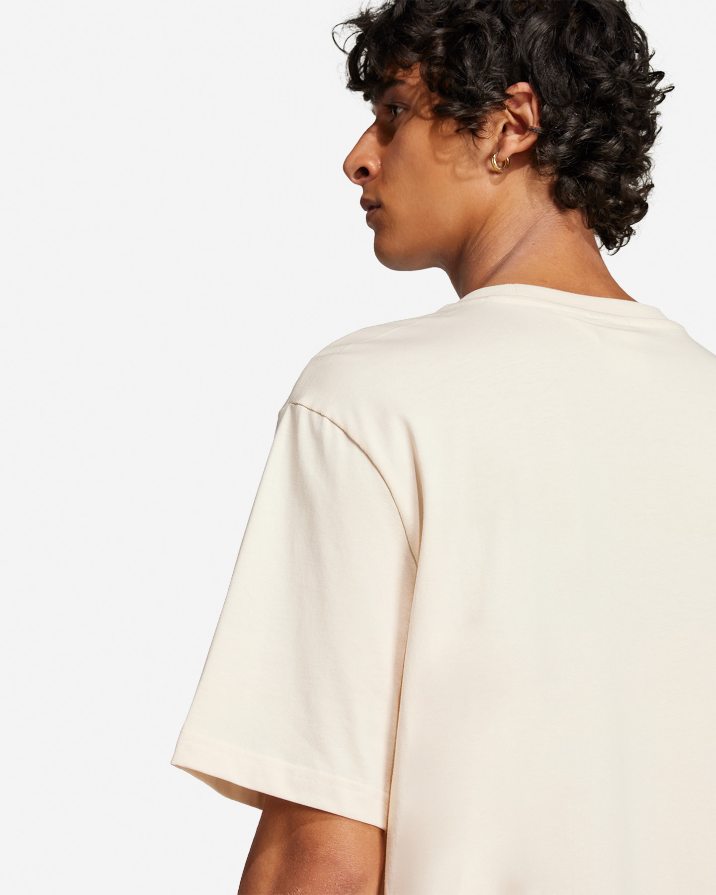 T-shirt ADIDAS TREFOIL M - Bianco - 4 | Cisalfa Sport