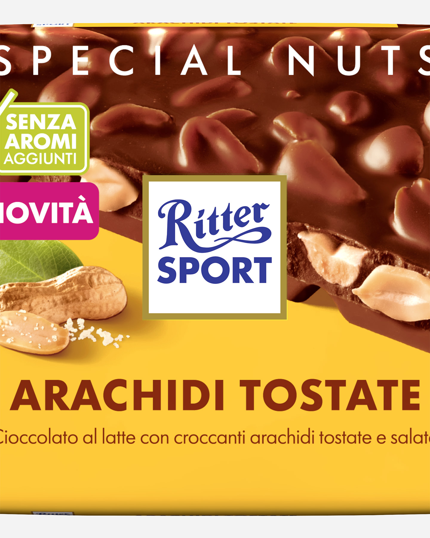 Energetico RITTER SPORT ARACHIDI  - Giallo - 1 | Cisalfa Sport