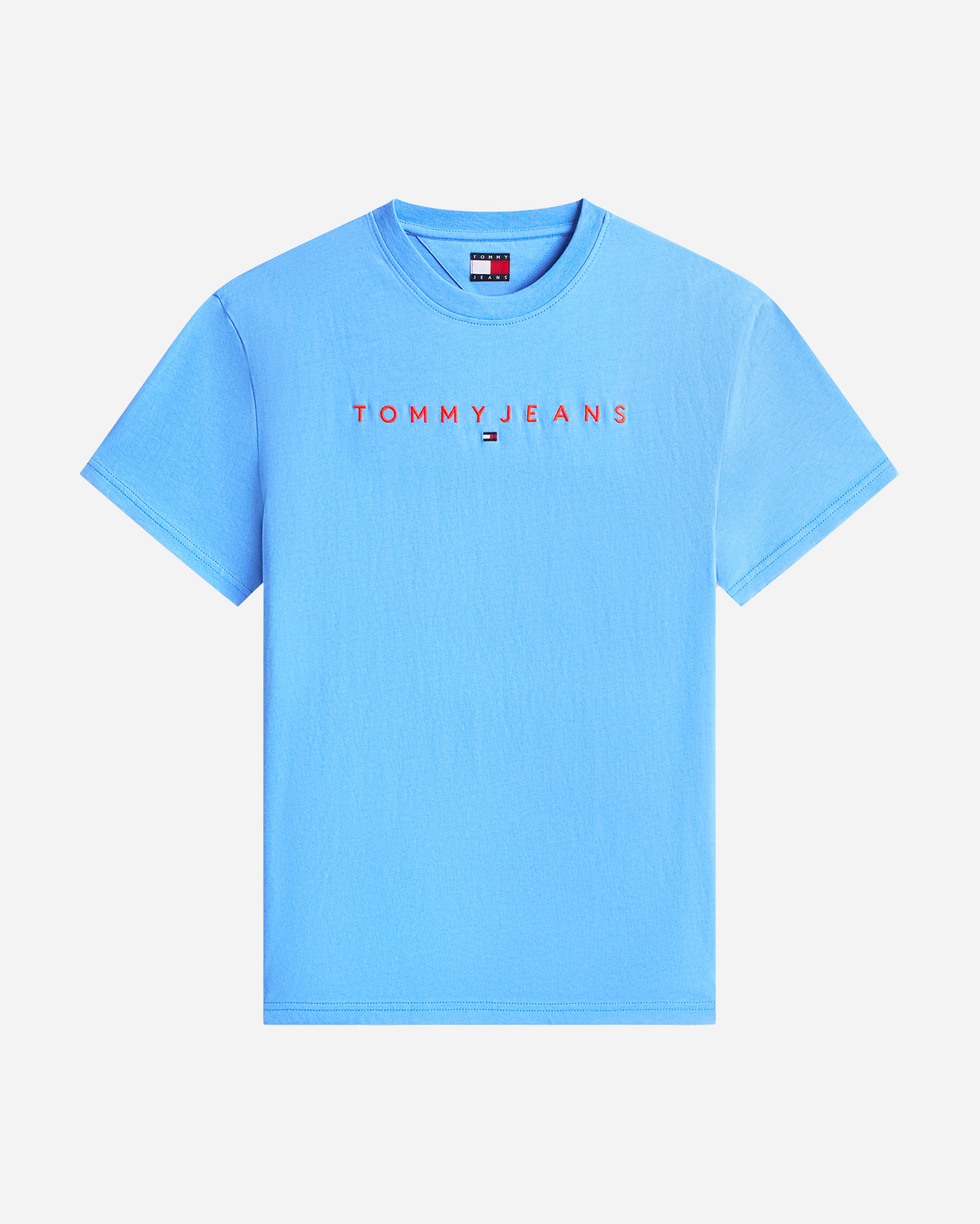 T-shirt TOMMY HILFIGER LINEAR LOGO M - Blu - 0 | Cisalfa Sport