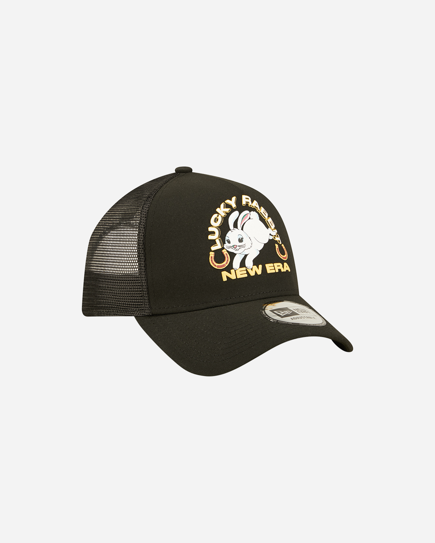 Cappellino NEW ERA TRUCKER SIGN LUCKY RABBIT BULLS  - Nero - 2 | Cisalfa Sport