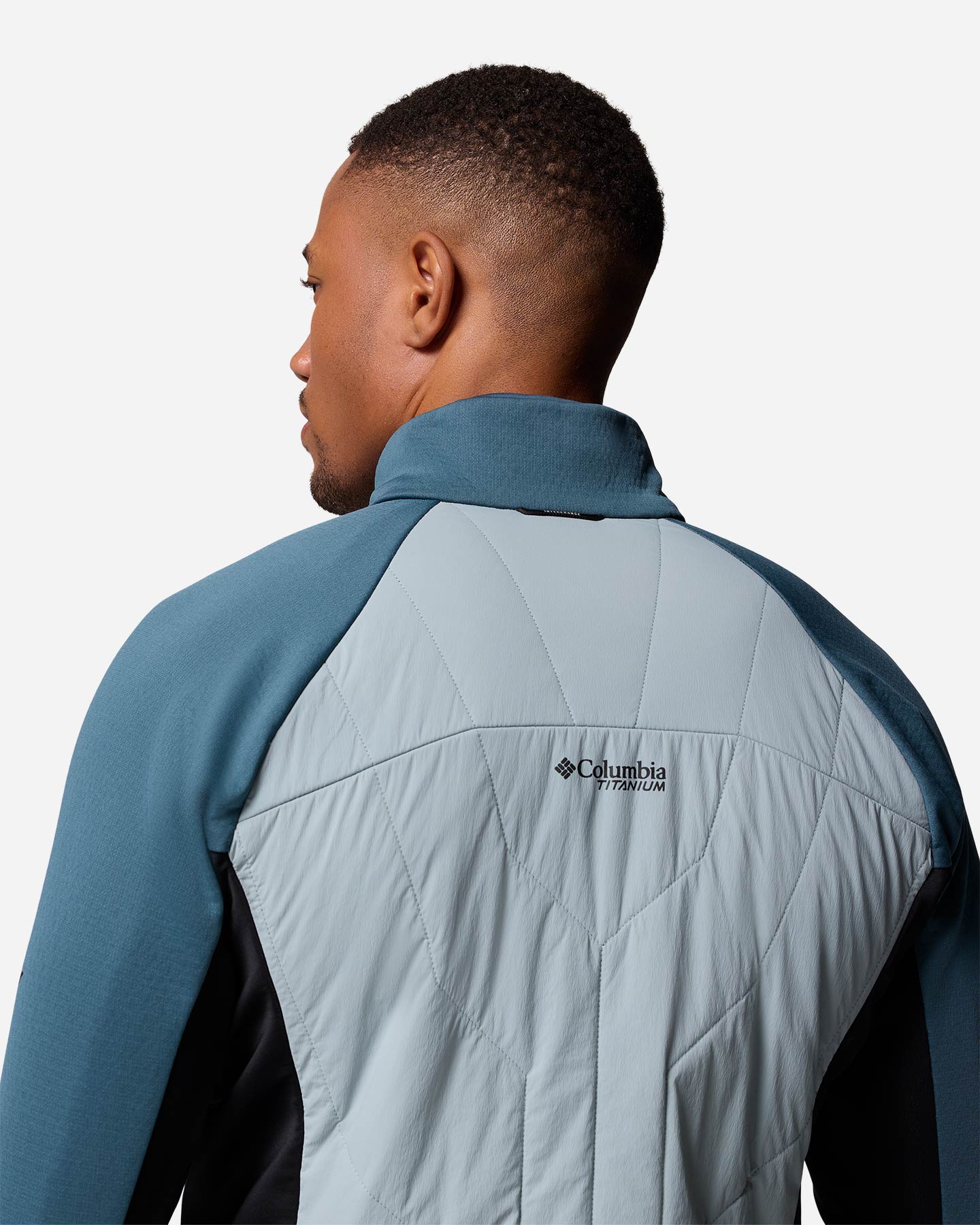 Pile COLUMBIA ARCTIC CREST HYBRID M - Blu - 3 | Cisalfa Sport