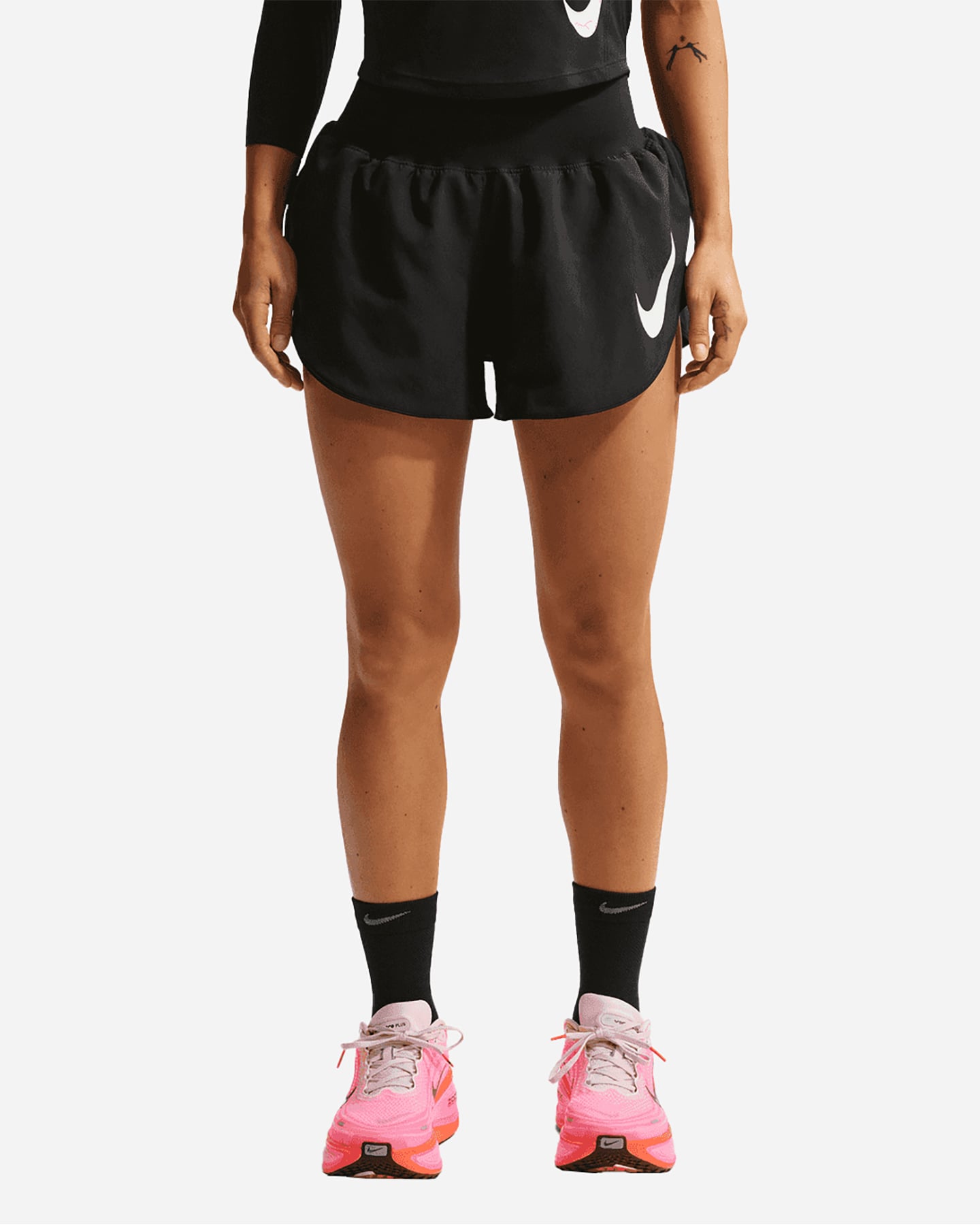 Short running NIKE TEMPO W - Nero - 0 | Cisalfa Sport