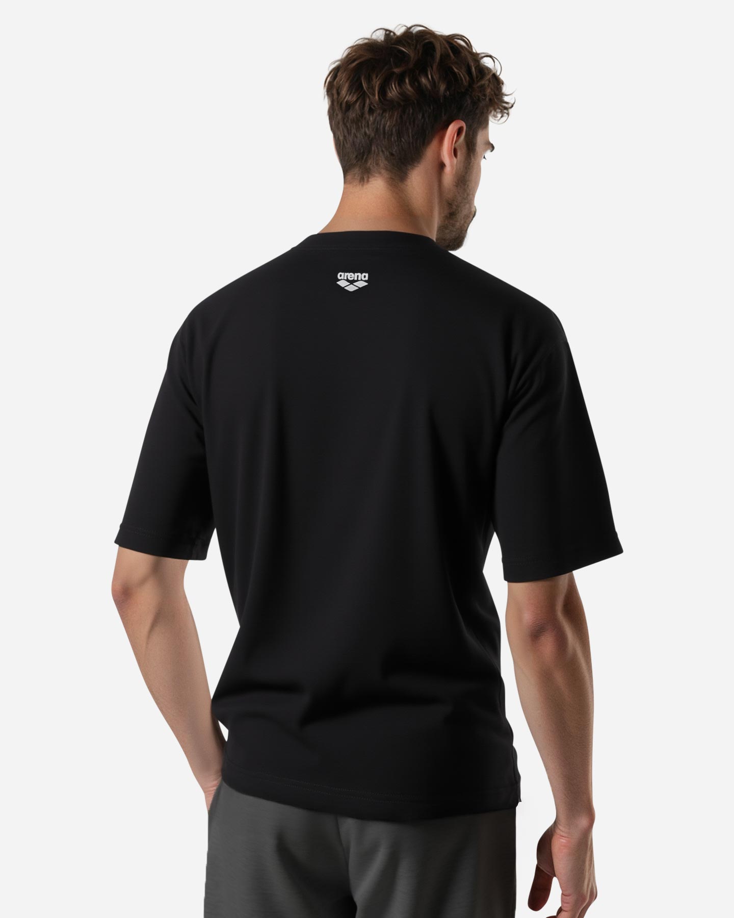 T-shirt ARENA ATHLETIC ESSENTIAL M - Nero - 4 | Cisalfa Sport