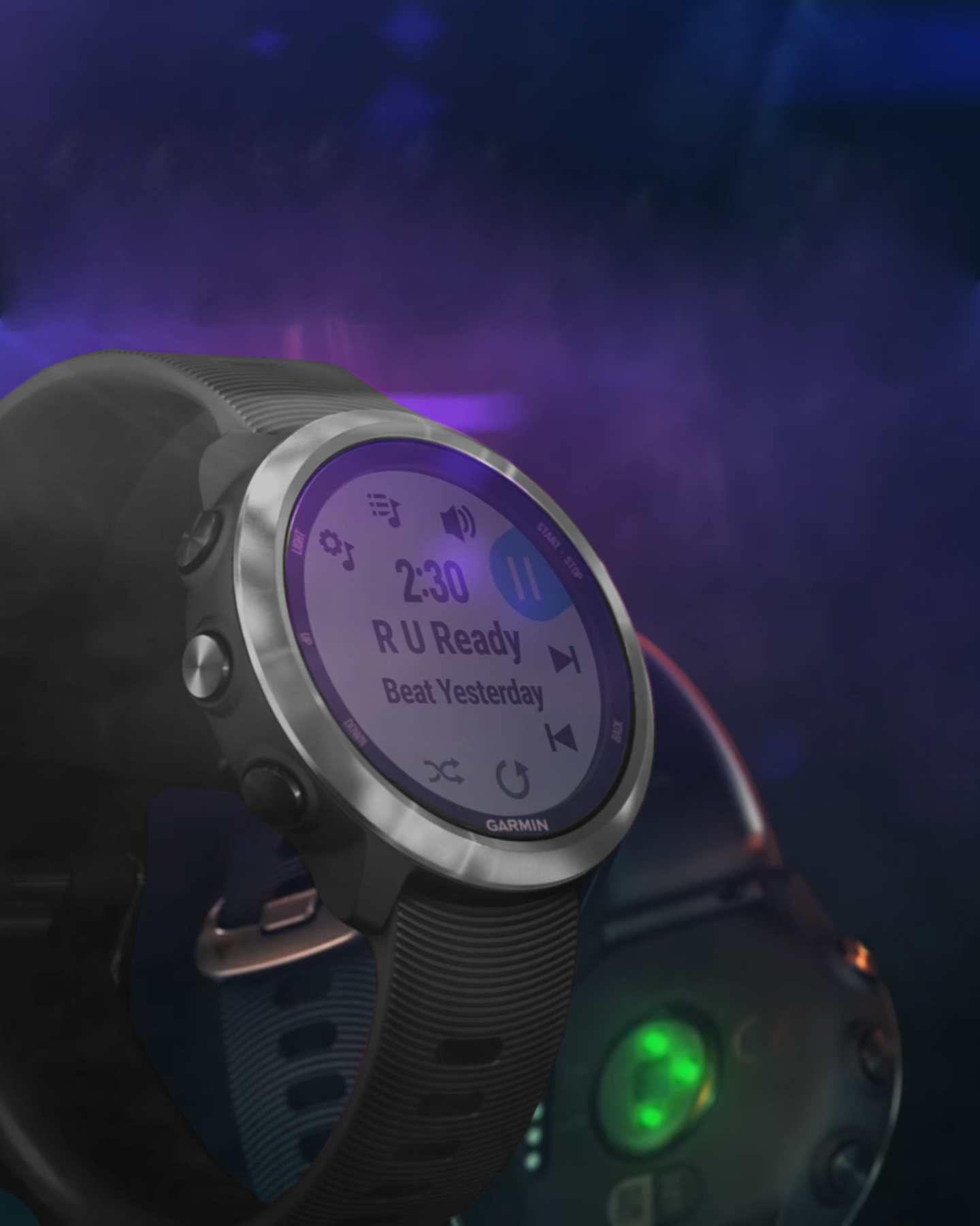 Orologio multifunzione GARMIN FORERUNNER 645M  - Nero - 4 | Cisalfa Sport