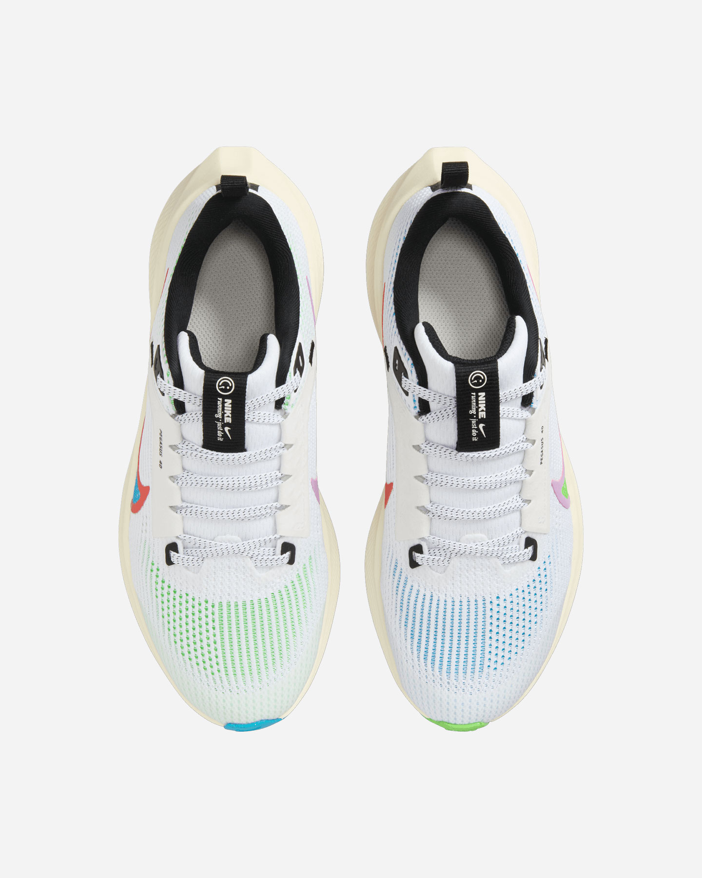 Scarpe running NIKE AIR ZOOM PEGASUS 40 JR - Bianco - 3 | Cisalfa Sport