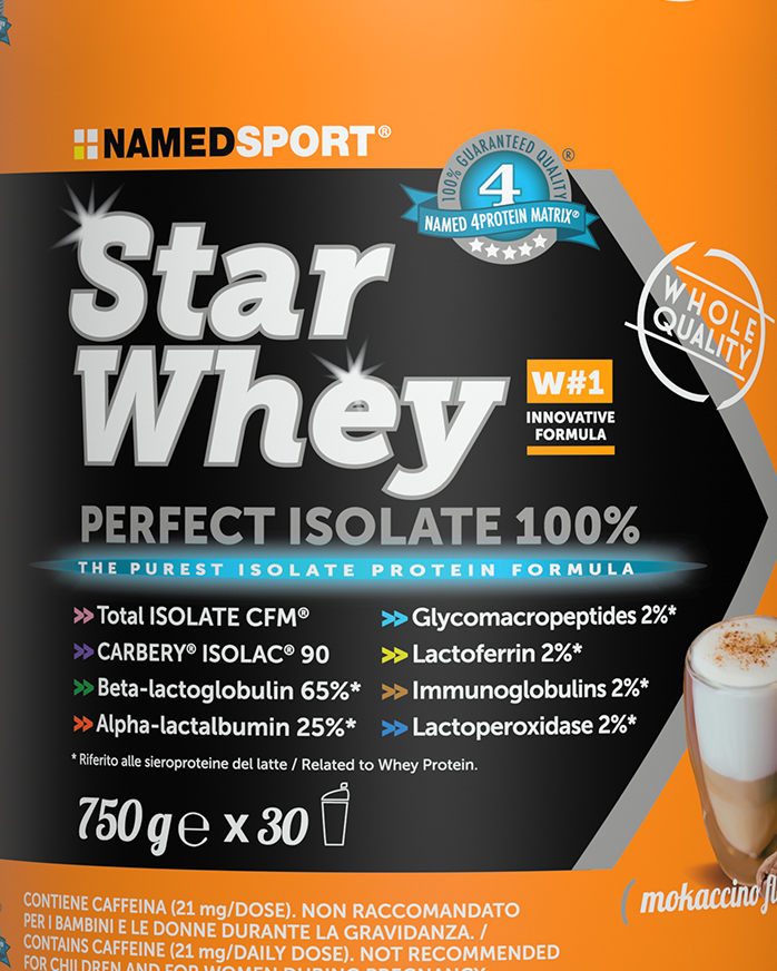 Energetico NAMED SPORT STAR WHEY ISOLATE 750G - Color mix - 1 | Cisalfa Sport