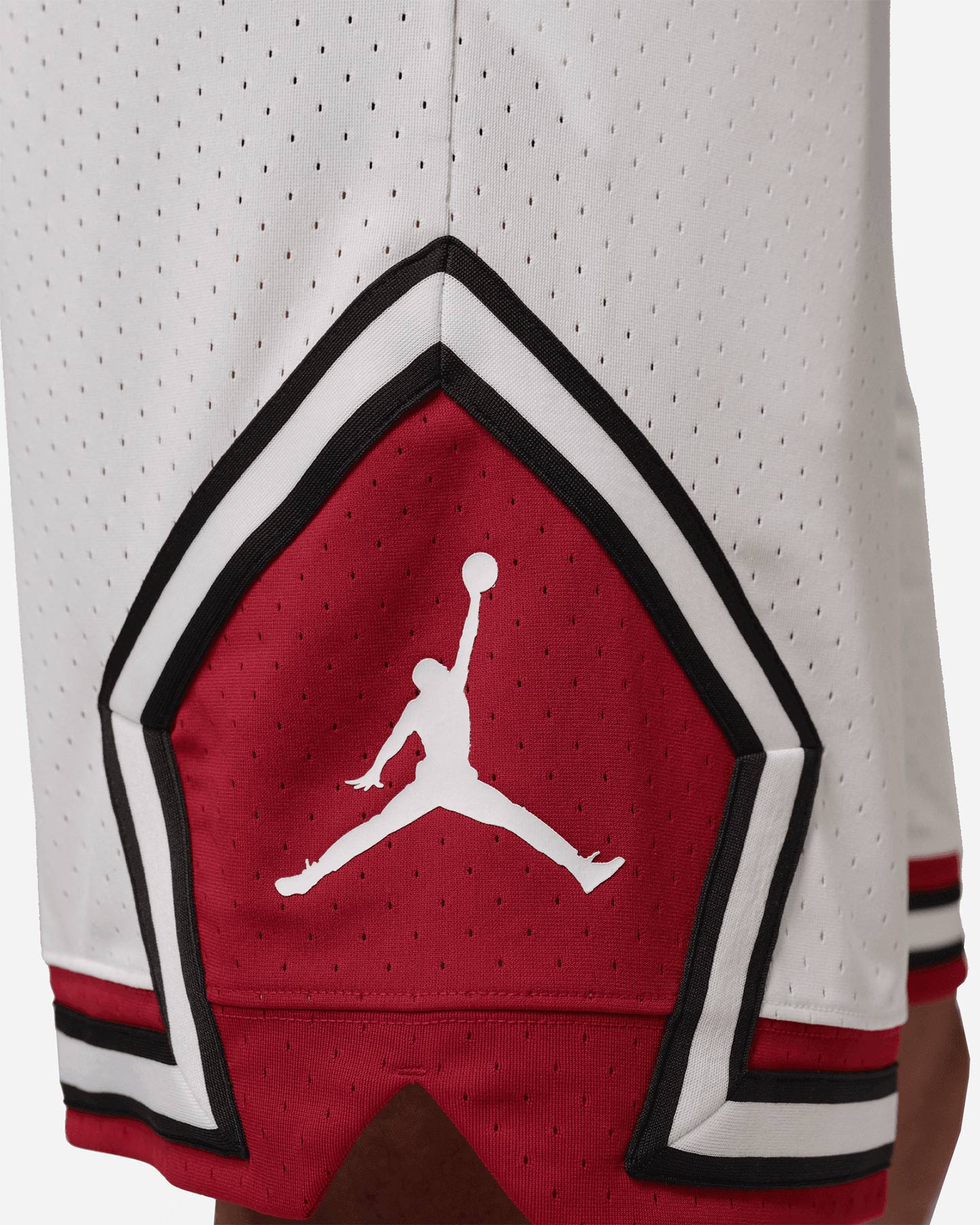 Pantaloncini basket NIKE JORDAN DRI FIT DIAMOND M - Bianco - 4 | Cisalfa Sport