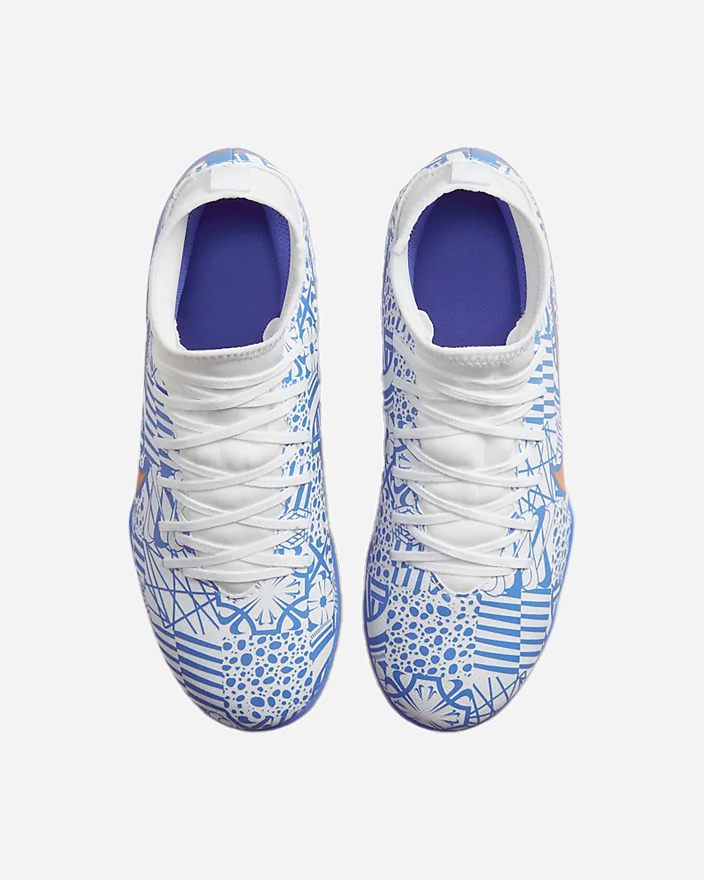 Scarpe calcio NIKE MERCURIAL SUPERFLY 9 CLUB FG JR - Bianco - 3 | Cisalfa Sport