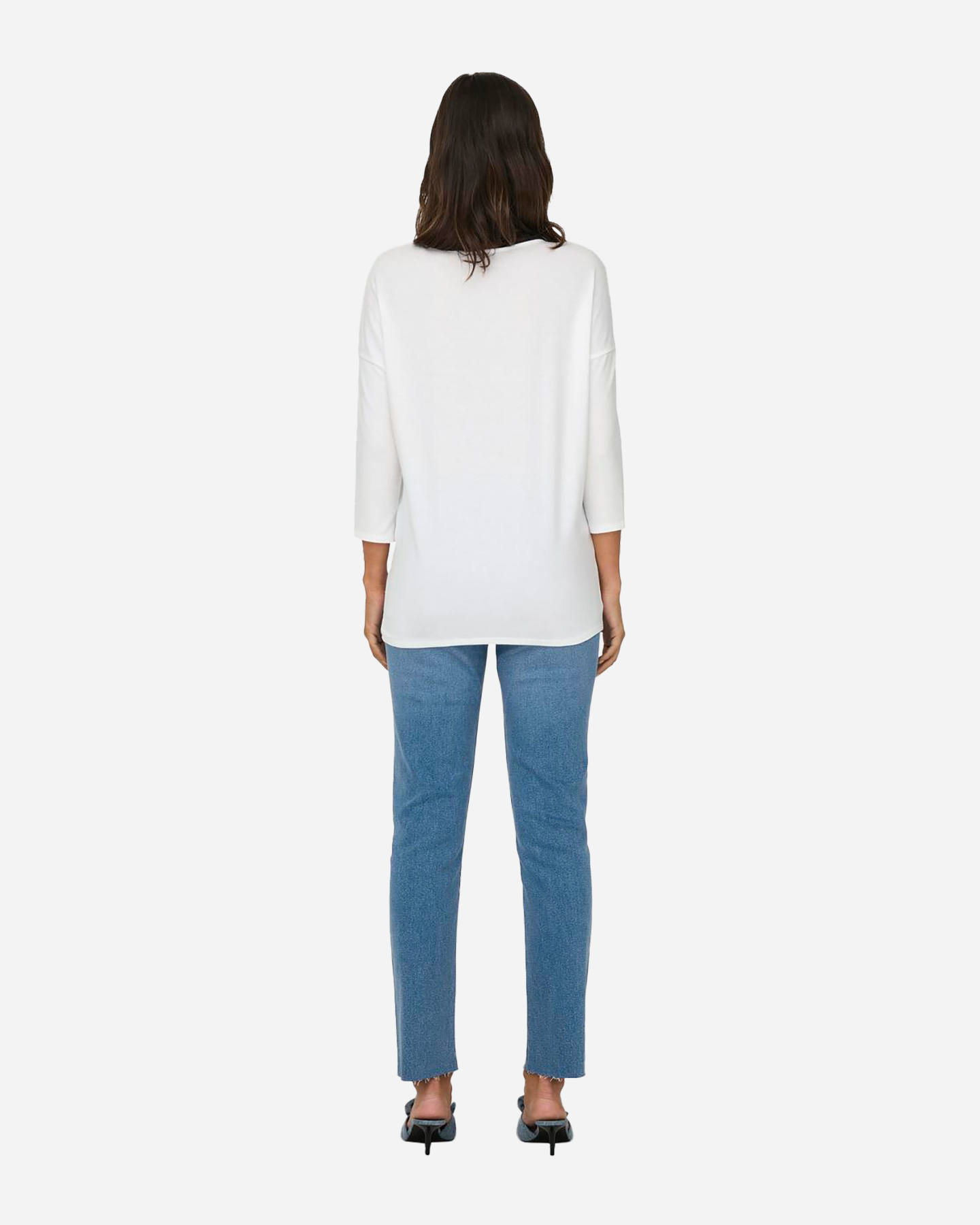 T-shirt ONLY GLAMOUR W - Bianco - 4 | Cisalfa Sport