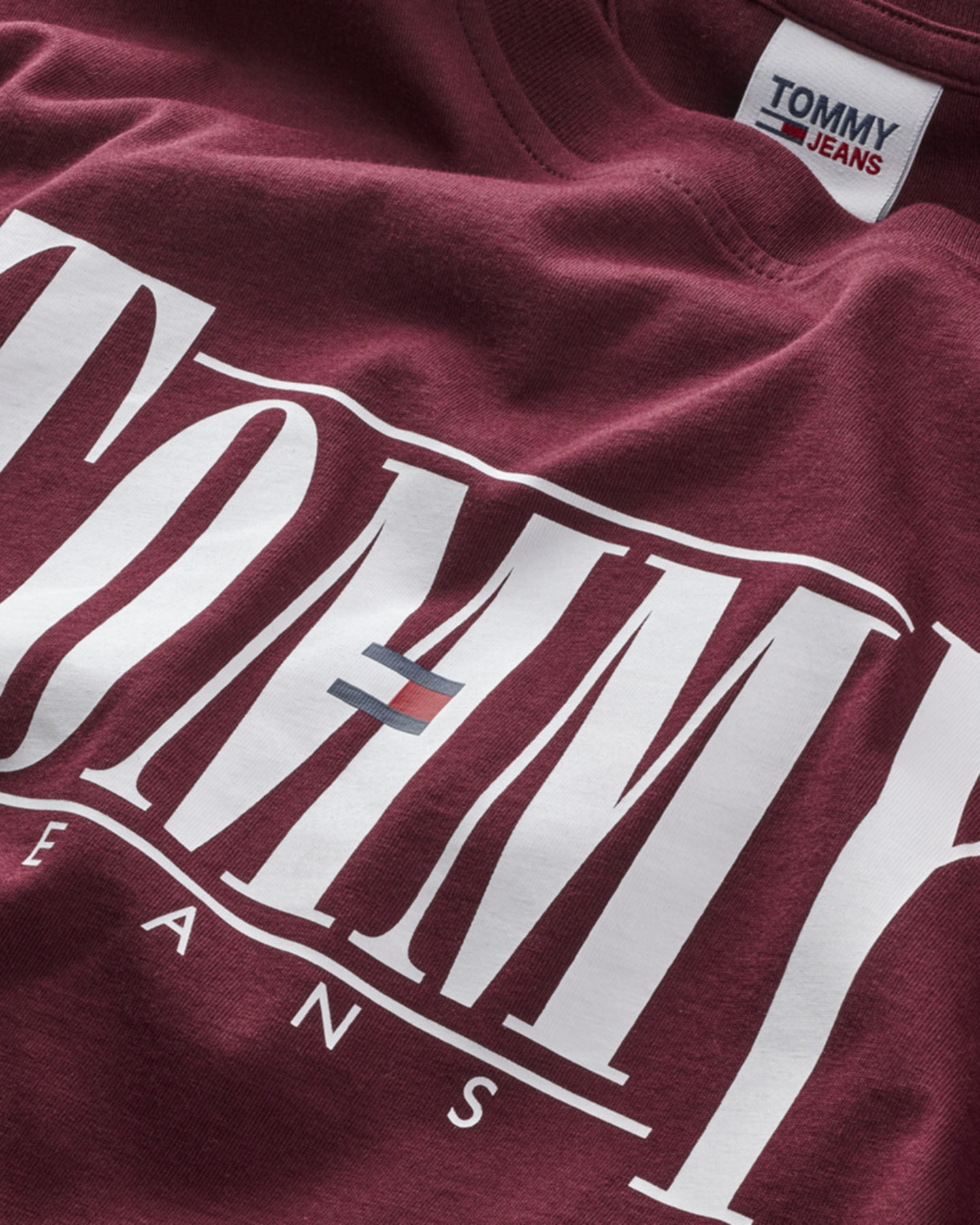 T-shirt TOMMY HILFIGER BIG LOGO SERIF M - 5 | Cisalfa Sport