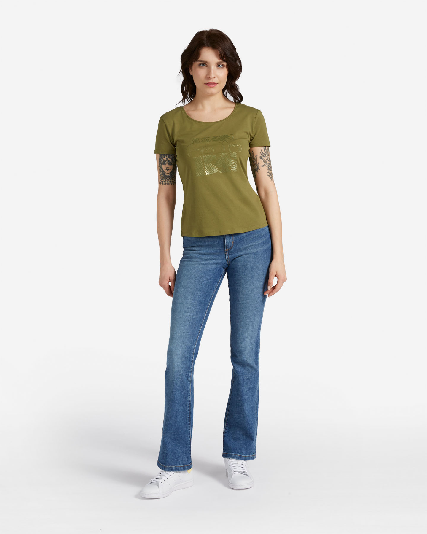 T-shirt DACK'S ESSENTIAL W - Verde - 1 | Cisalfa Sport