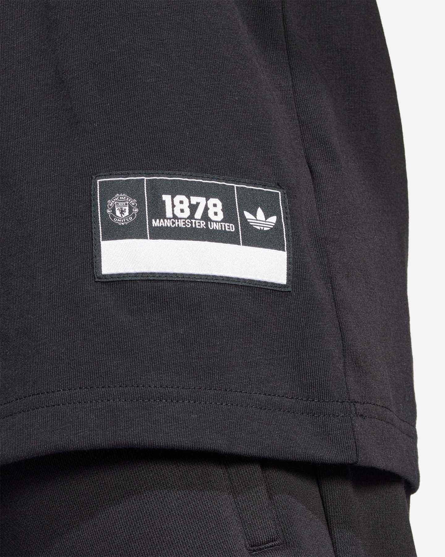 Abbigliamento calcio ufficiale ADIDAS MANCHESTER UNITED FC VRCT OG M - Nero - 5 | Cisalfa Sport