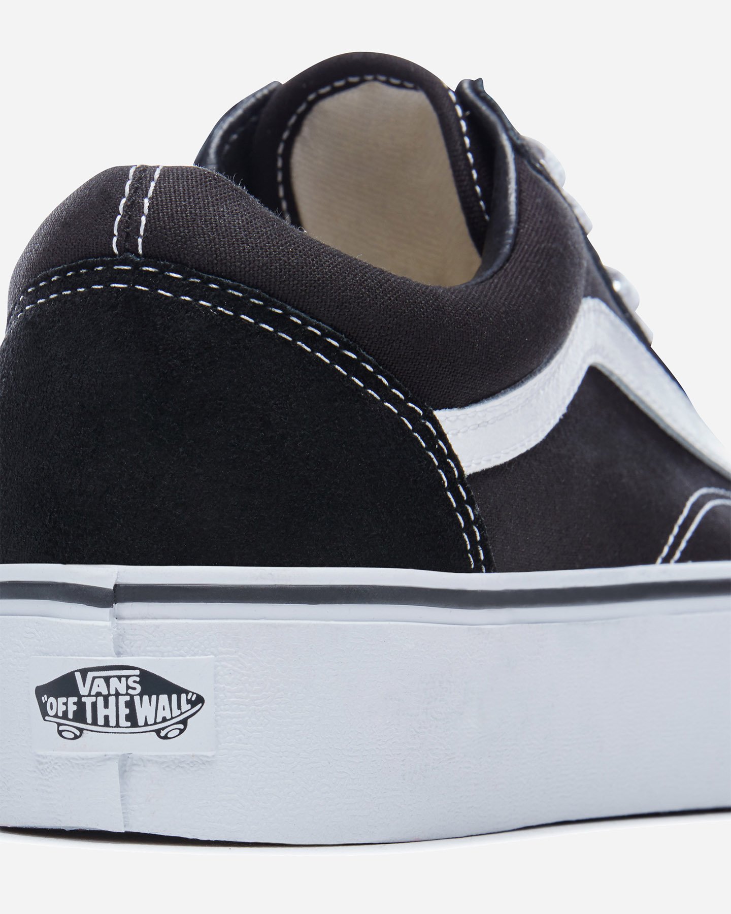 Scarpe sneakers VANS OLD SKOOL PLATFORM W - Nero - 5 | Cisalfa Sport