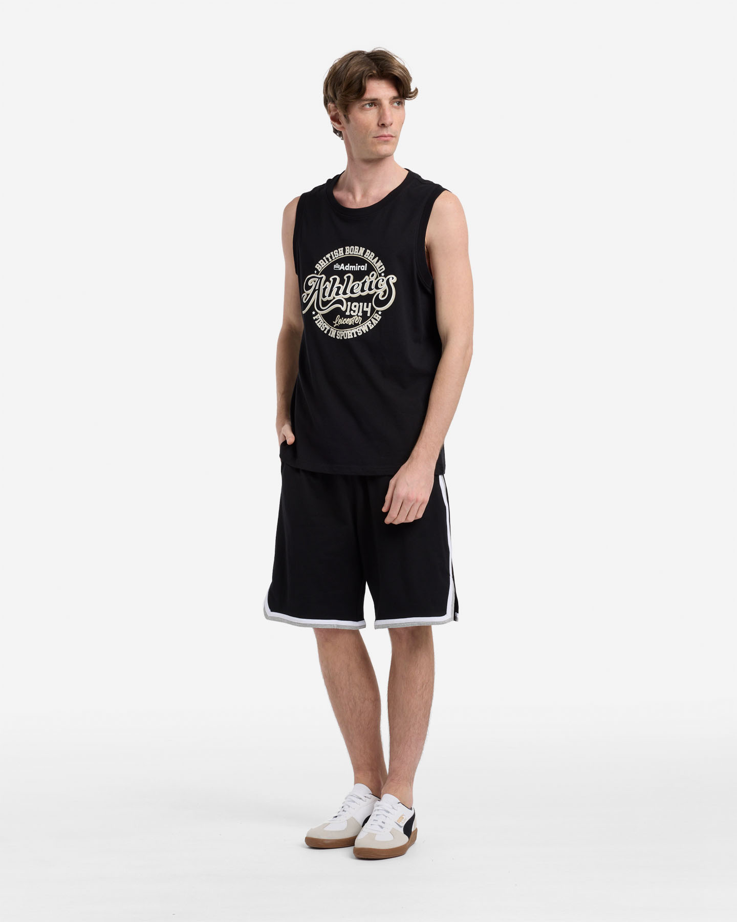 Canotta ADMIRAL ESSENTIAL COLLEGE M - Nero - 2 | Cisalfa Sport