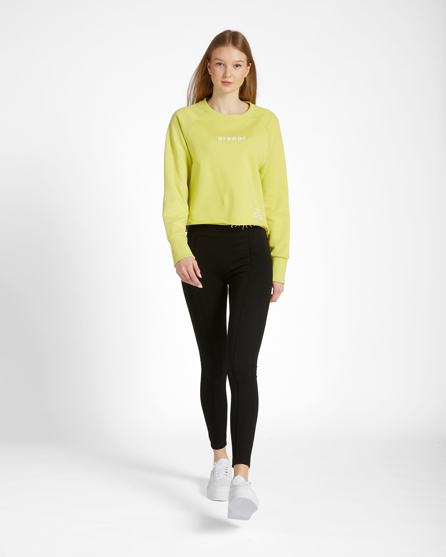 Felpa ARENA BASIC ATHLETICS W - Verde - 3 | Cisalfa Sport