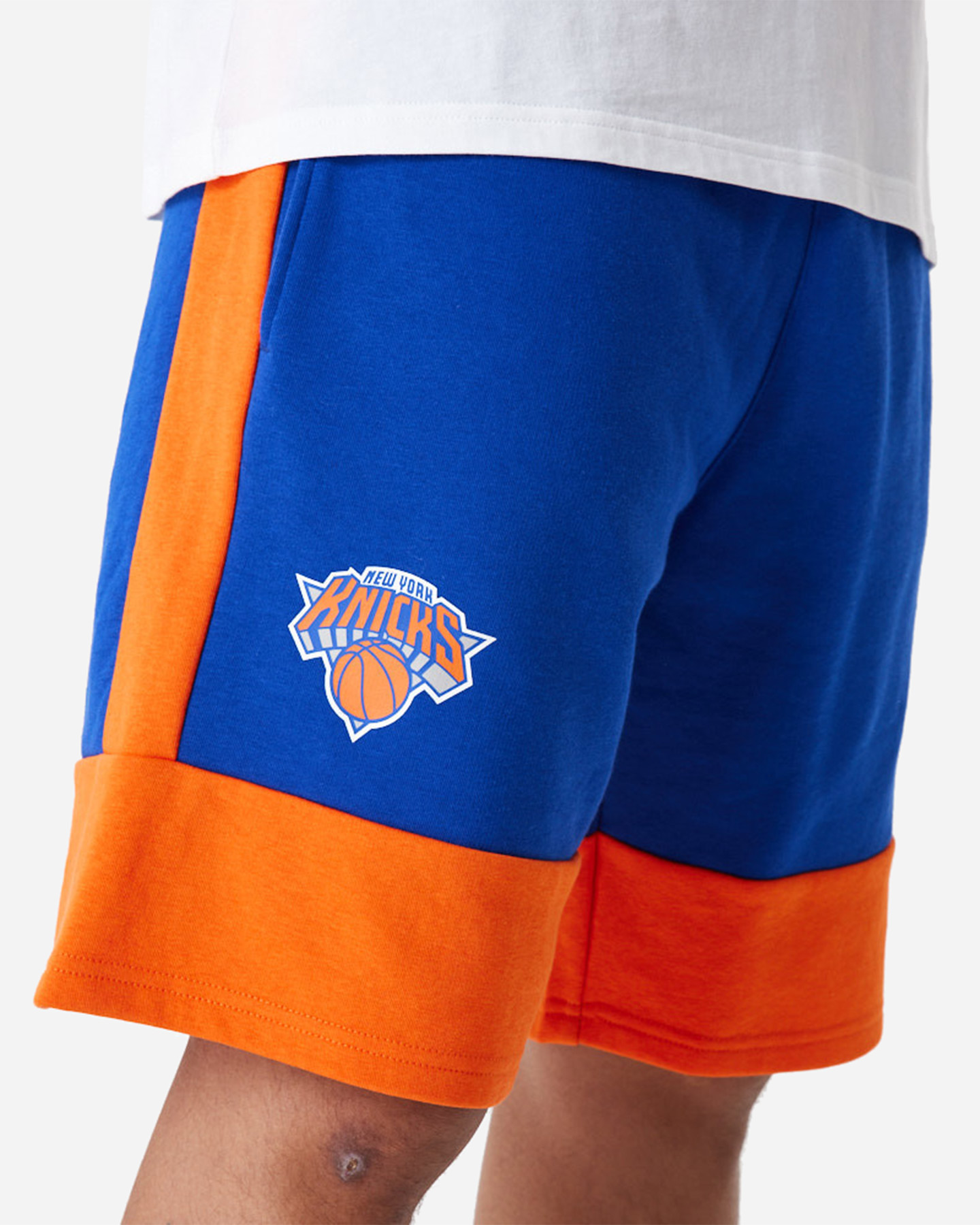 Pantaloncini NEW ERA COLOUR BLOCK NEW YORK KNIKS M - Blu - 2 | Cisalfa Sport