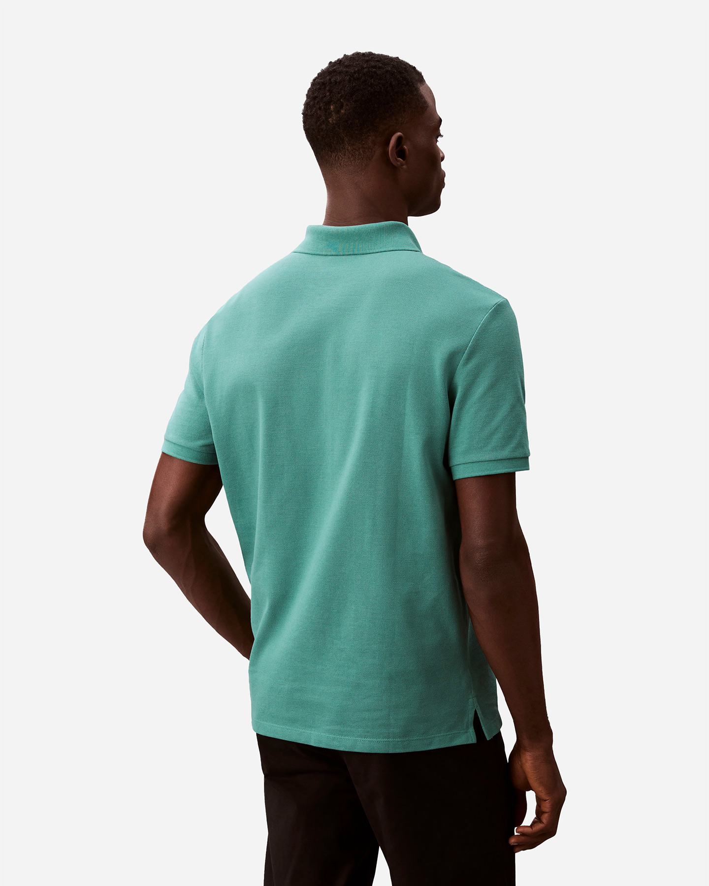 Polo CALVIN KLEIN JEANS SMALL LOGO M - Verde - 3 | Cisalfa Sport