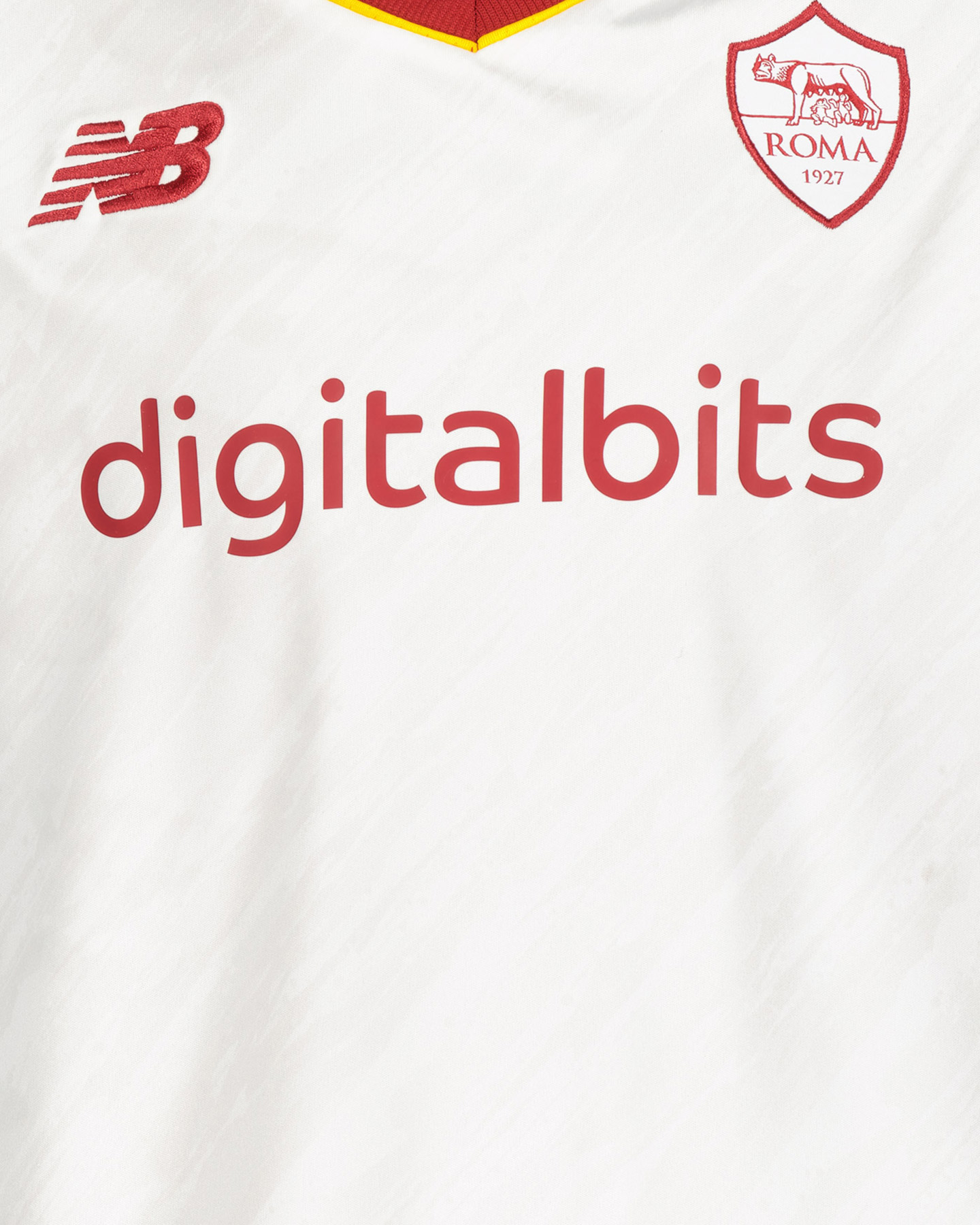 Maglia calcio ufficiale NEW BALANCE ROMA AWAY 22-23 JR - 2 | Cisalfa Sport