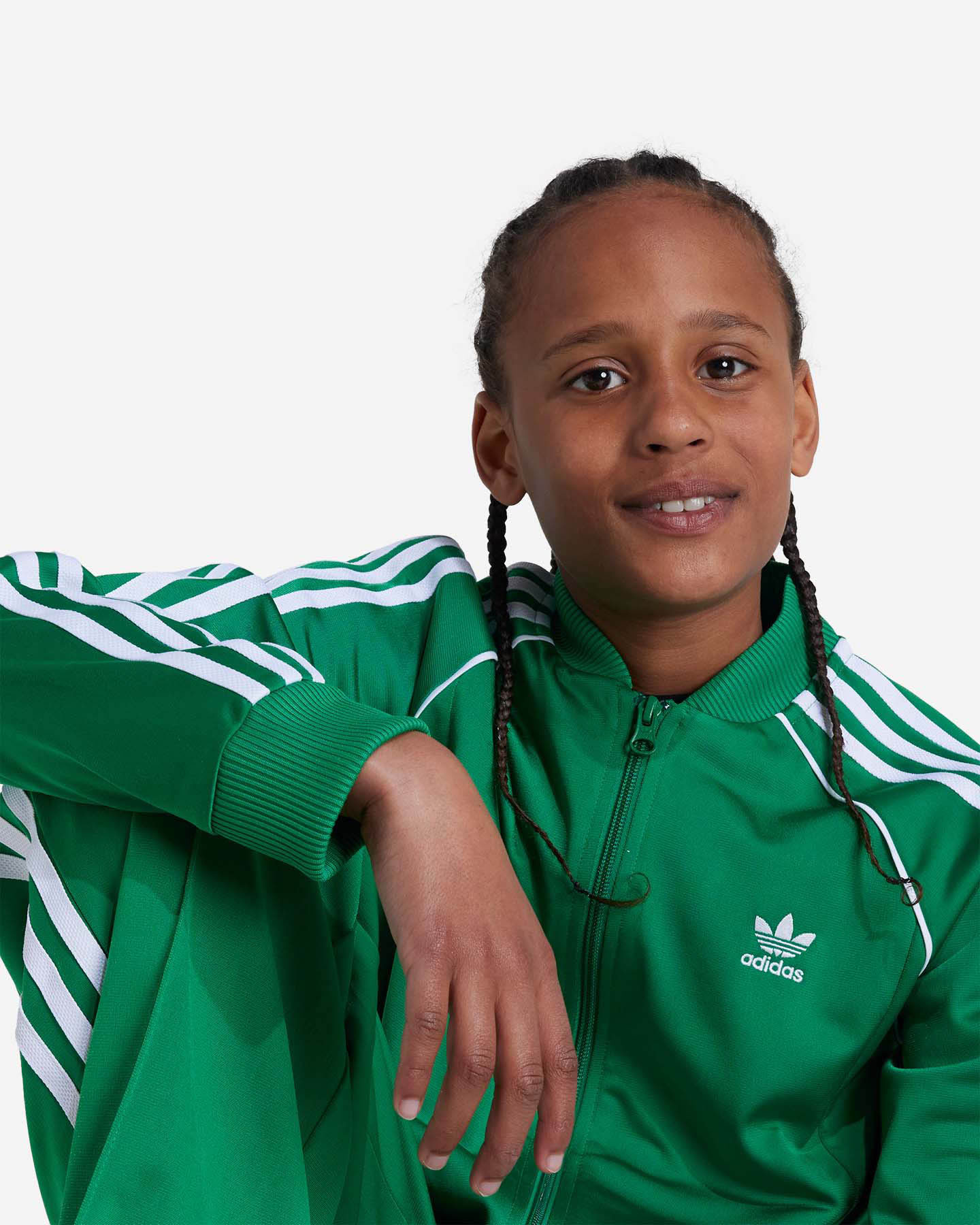 Felpa ADIDAS O BOY JR - Verde - 5 | Cisalfa Sport